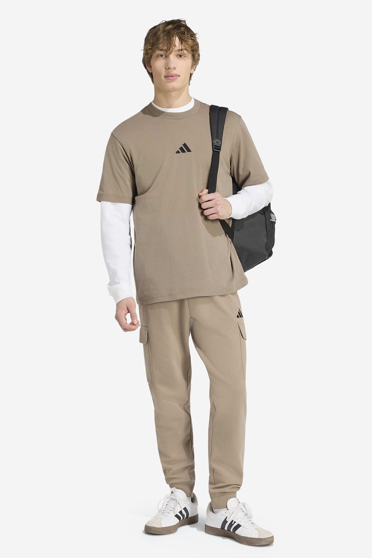 T-shirt adidas KR5244 Beżowy
