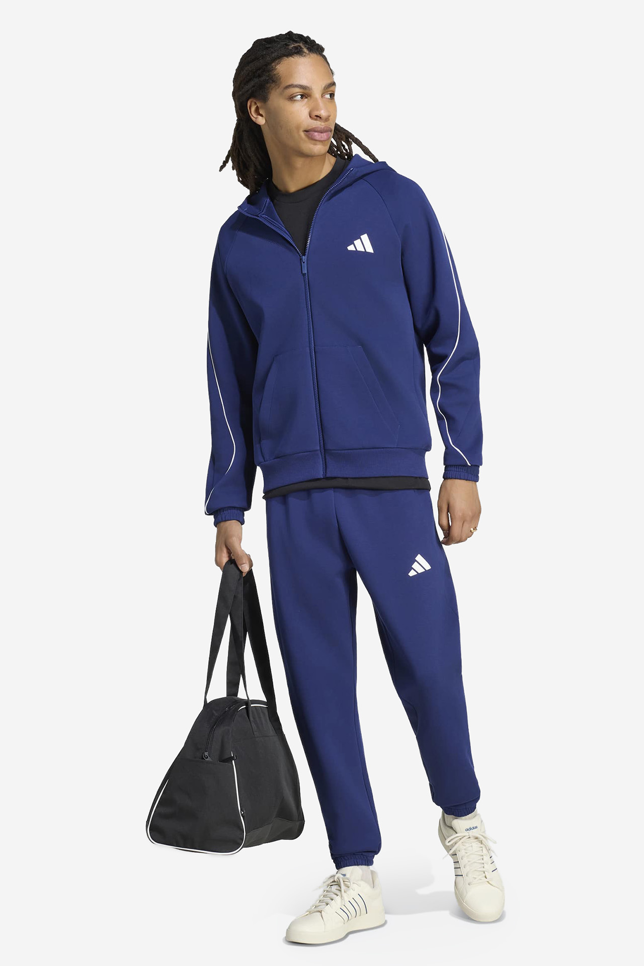 Spodnie adidas KY6987 Niebieski