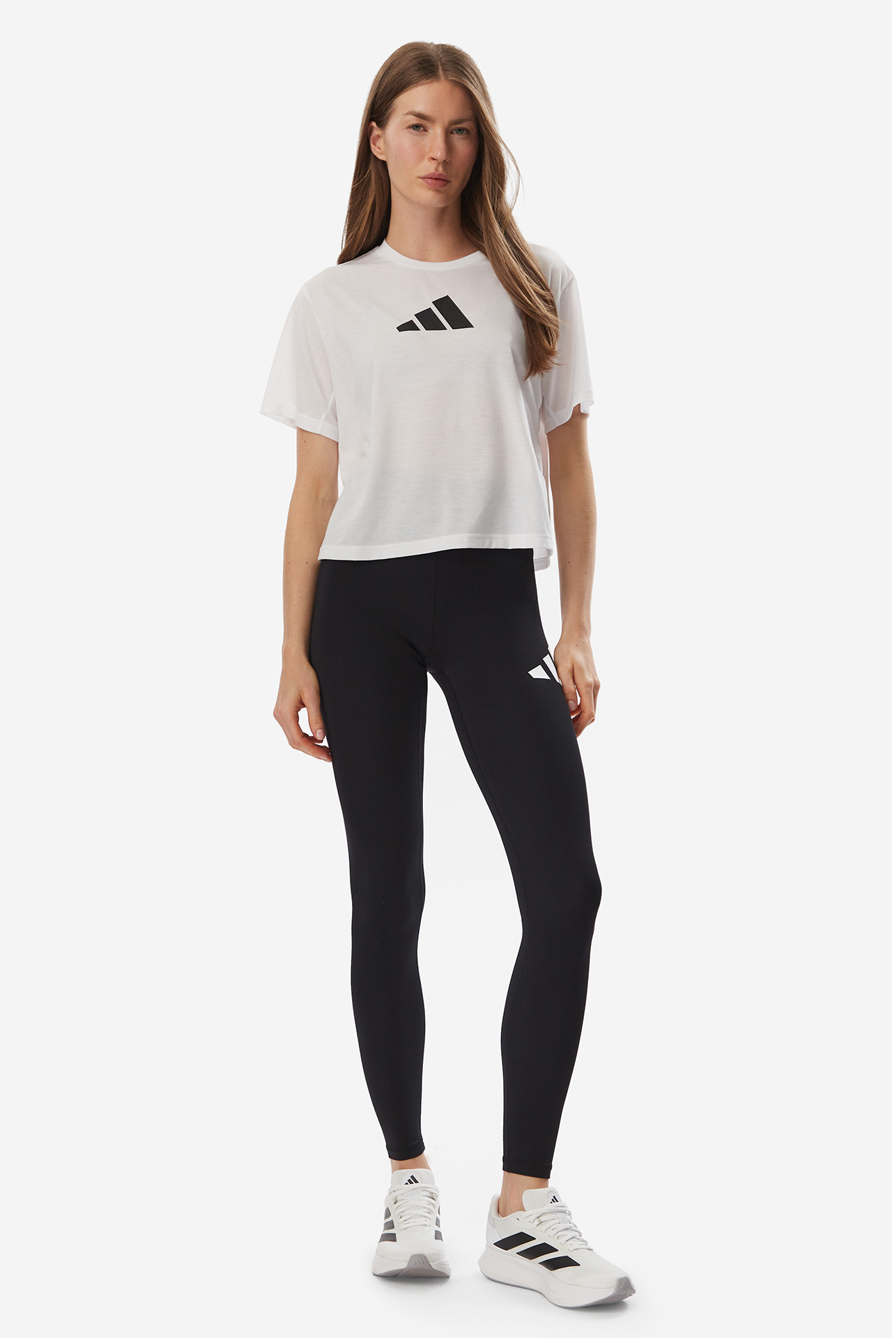 T-shirt adidas JG8615 Biały