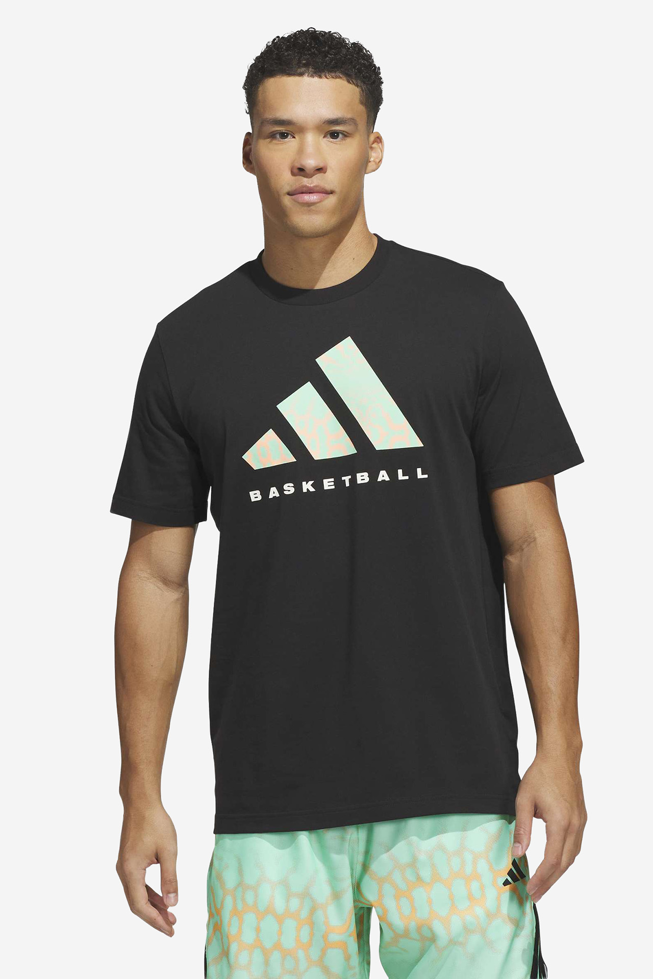 T-shirt adidas KG6467 Czarny