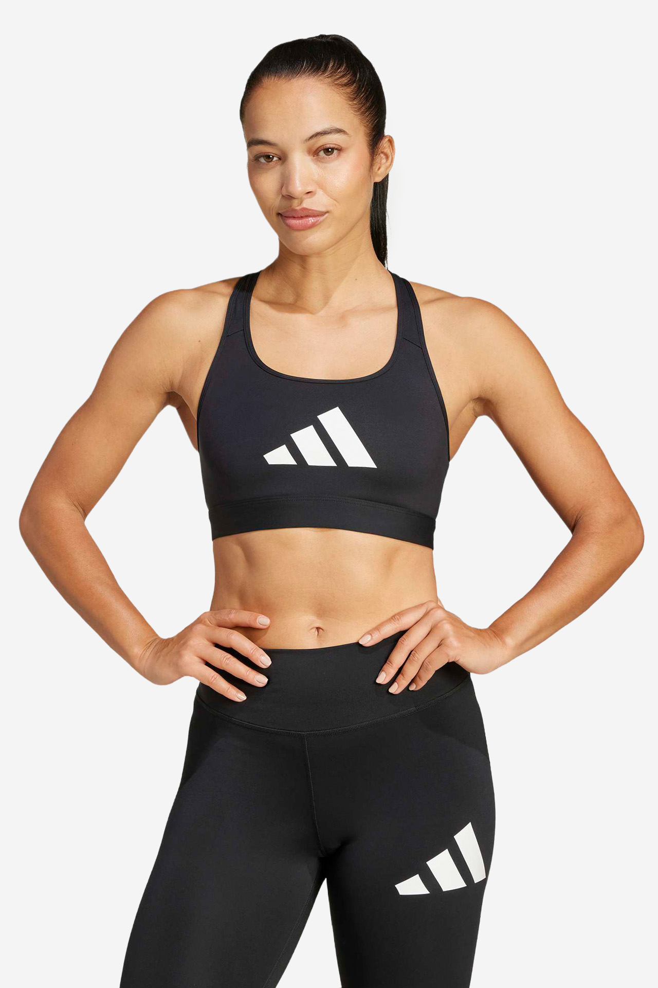 Stanik adidas JG1414 Czarny
