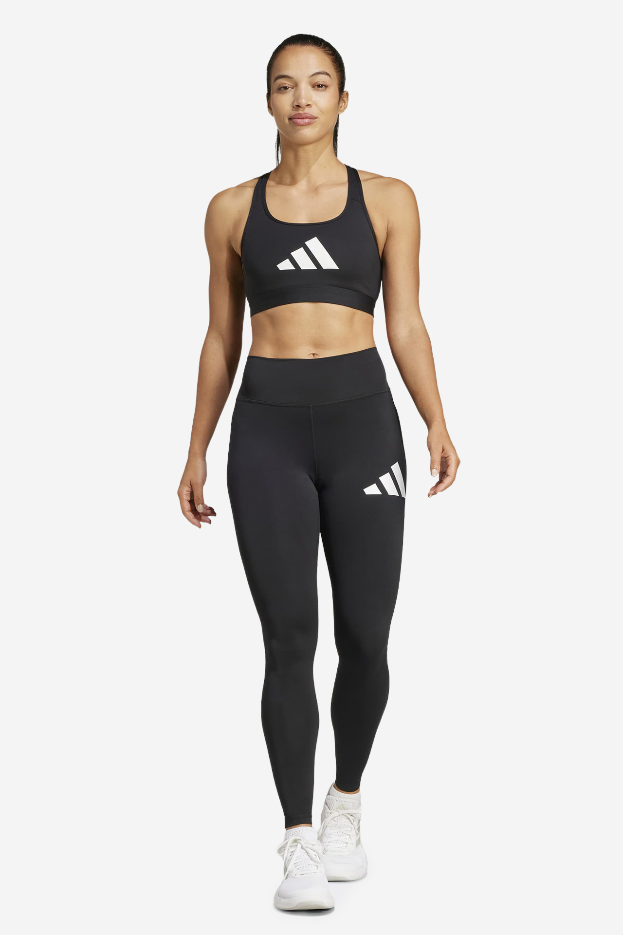 Stanik adidas JG1414 Czarny