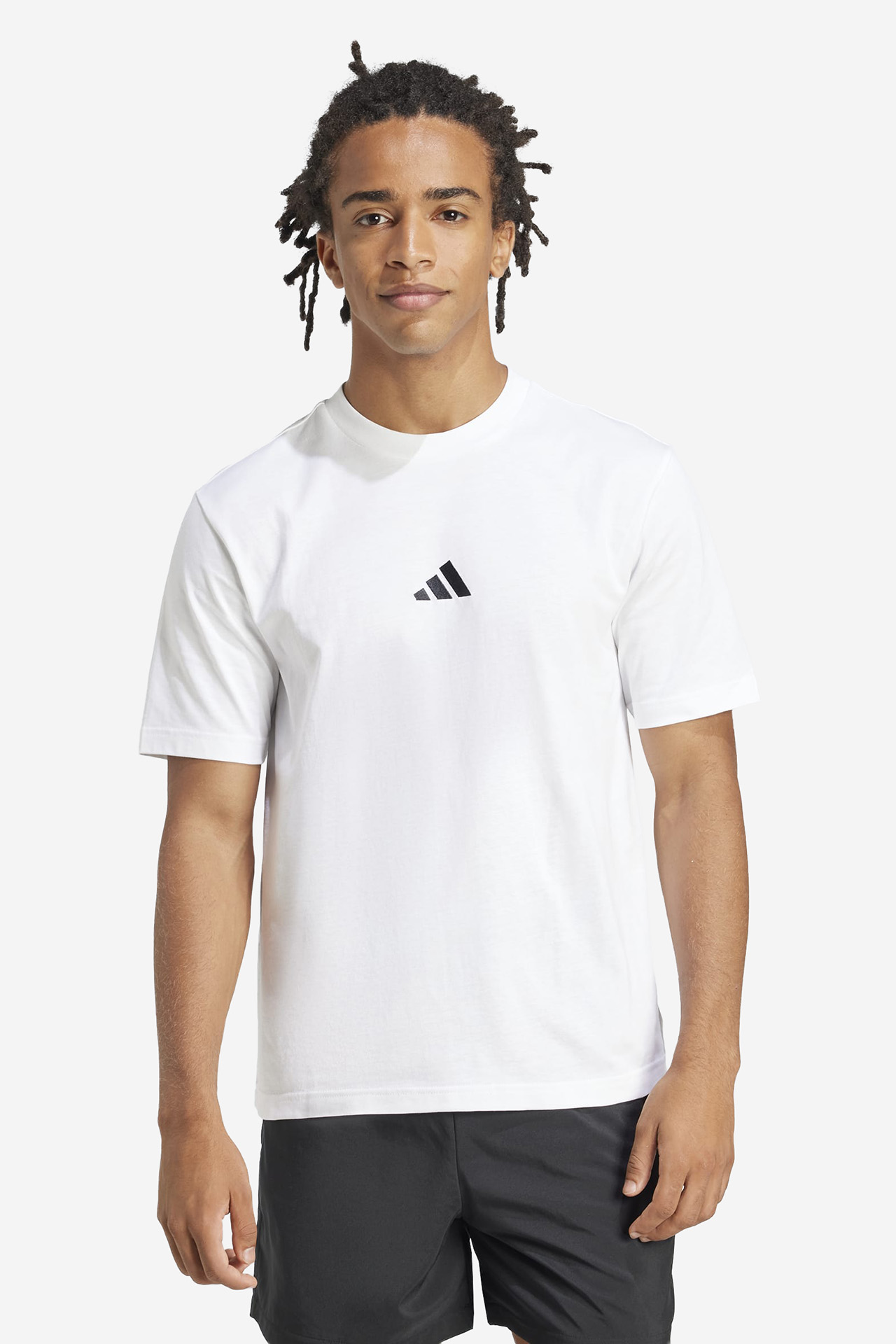 T-shirt adidas JF1092 Biały