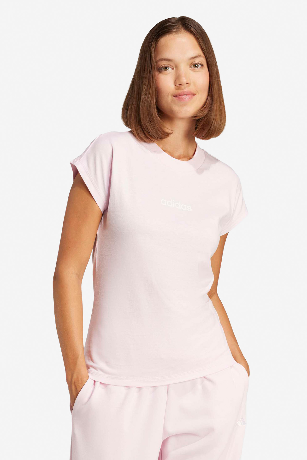 T-shirt adidas JG8659 Różowy jasny