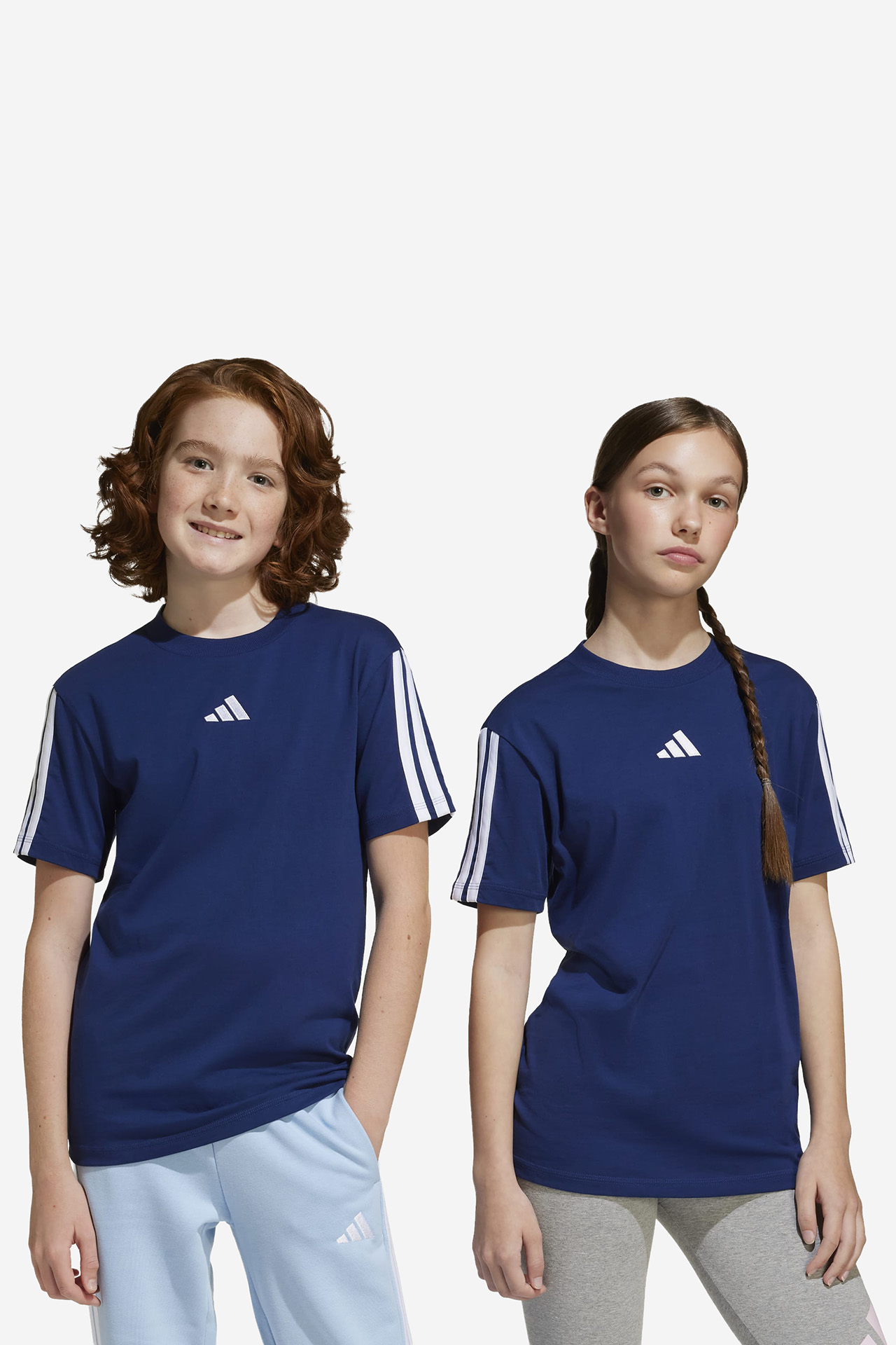 T-shirt adidas JD6490 Niebieski