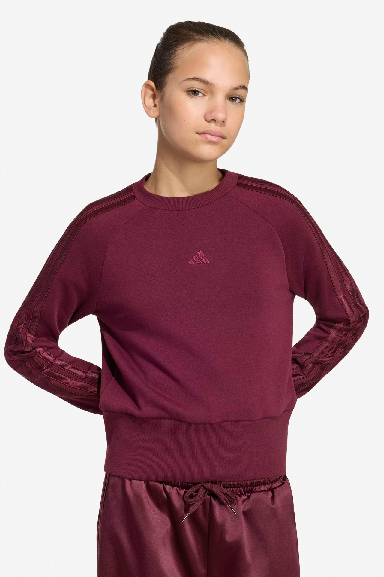Bluza adidas KQ7042 Bordowy