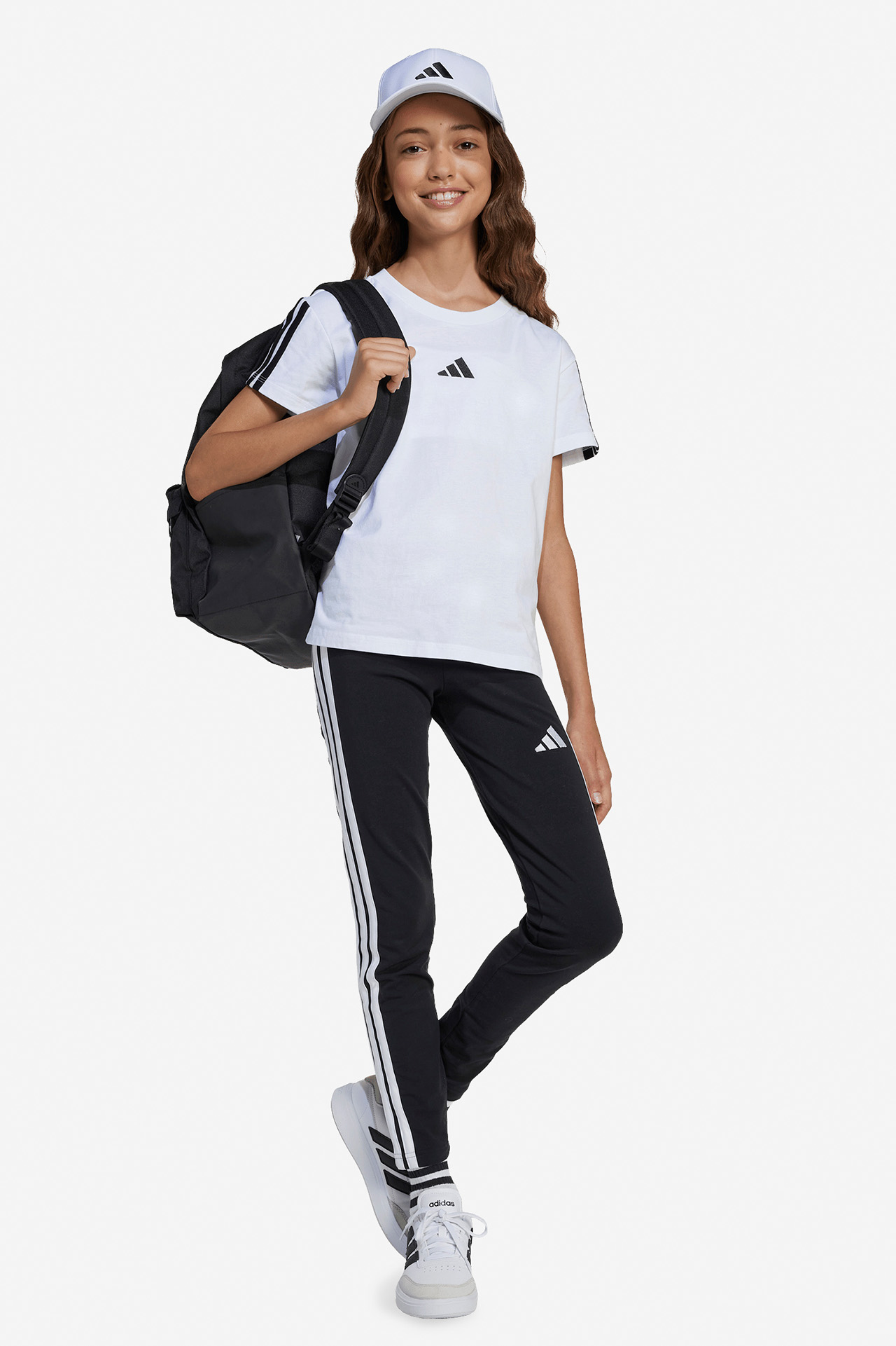T-shirt adidas JJ0945 Biały