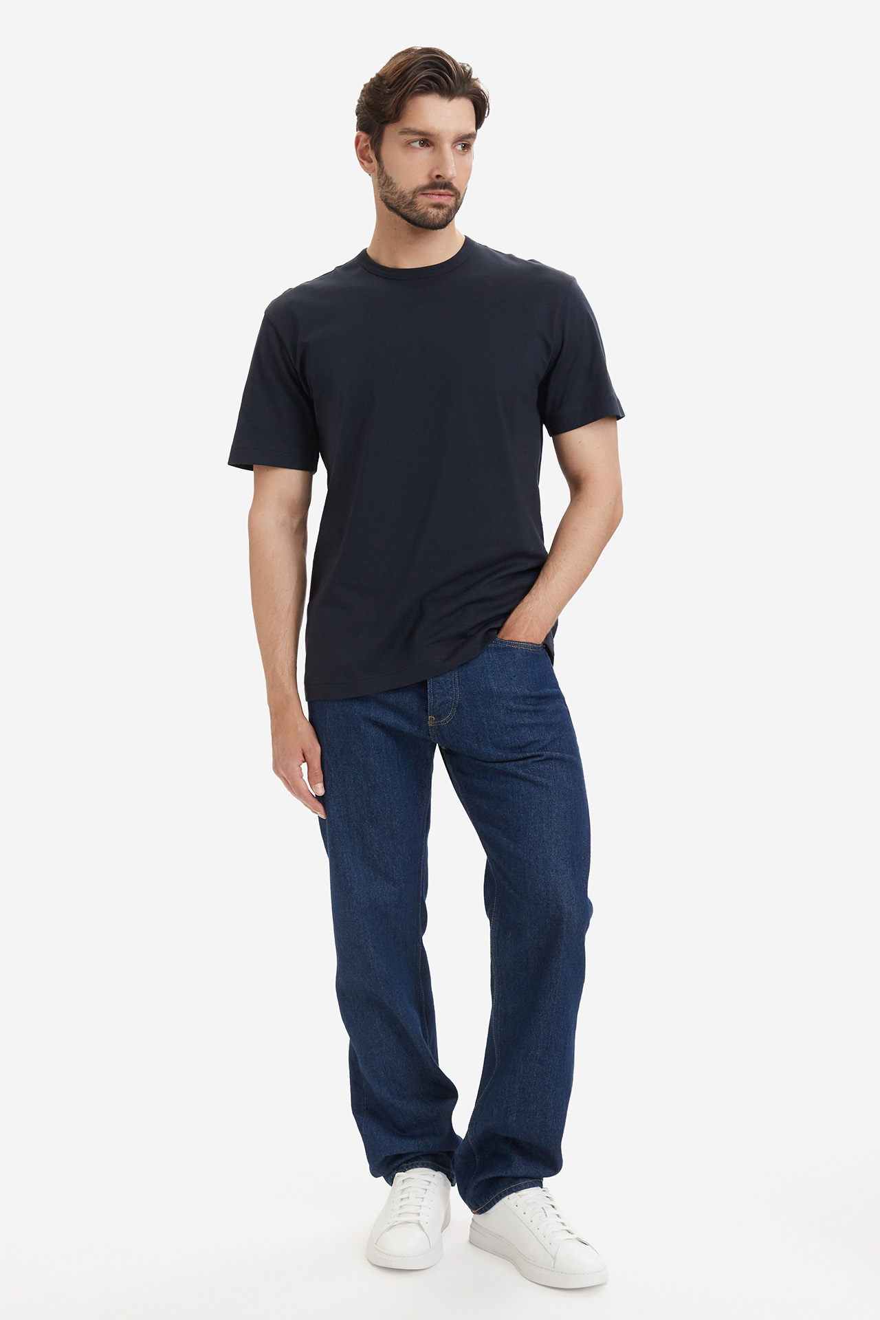 T-shirt TOM TAILOR 1050260-10668 Granatowy