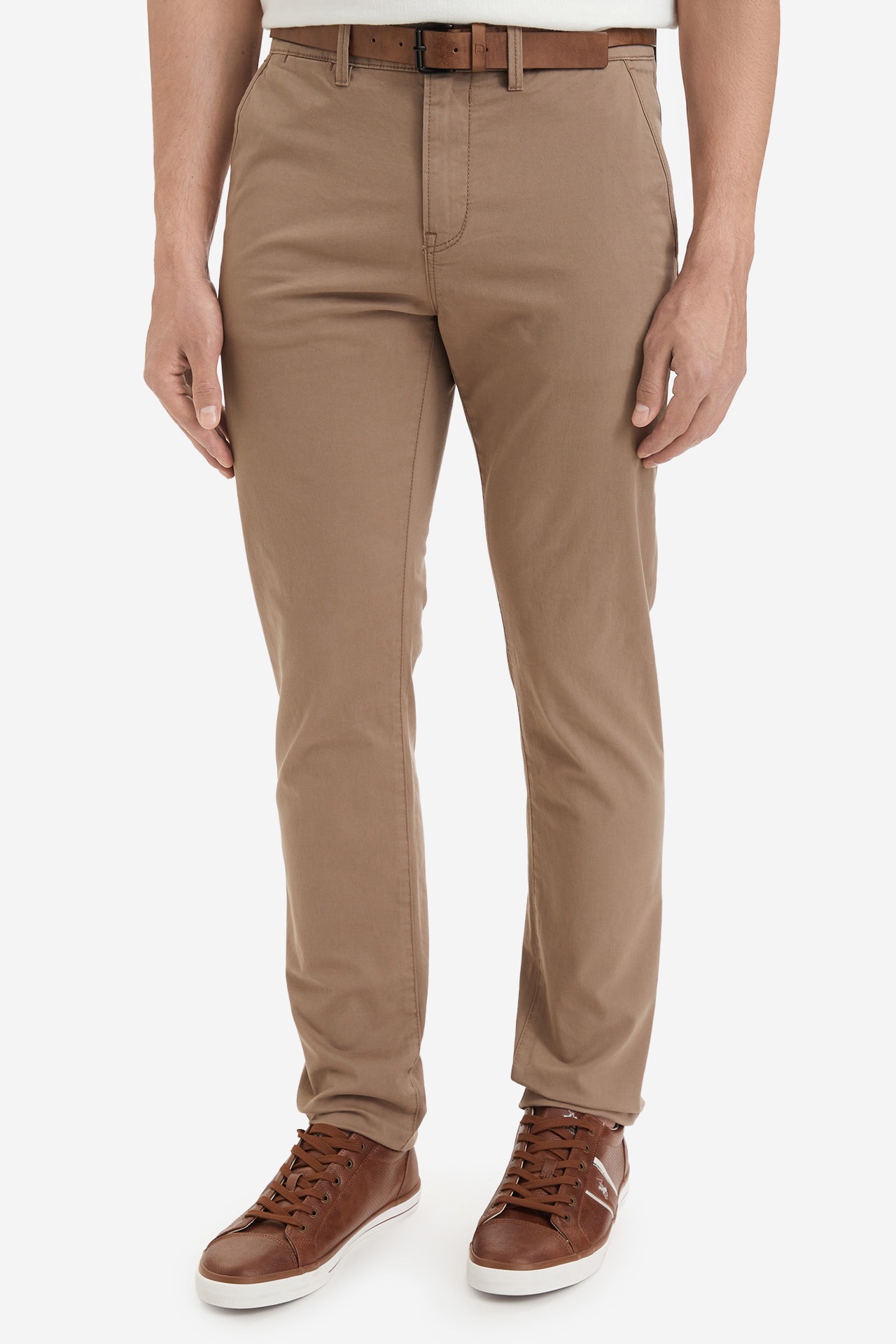 Spodnie TOM TAILOR 1008253-11634 Beżowy