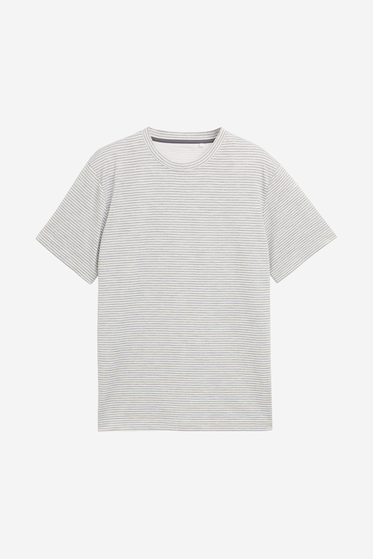 T-shirt TOM TAILOR 1050191-39882 Szary jasny