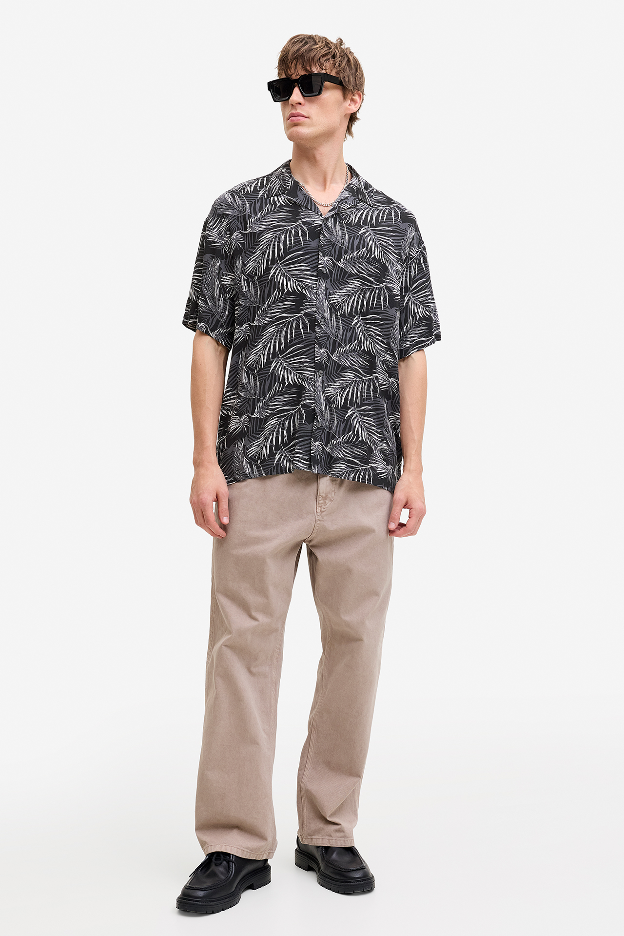 Koszula JACK&JONES 12288854-Black Czarny