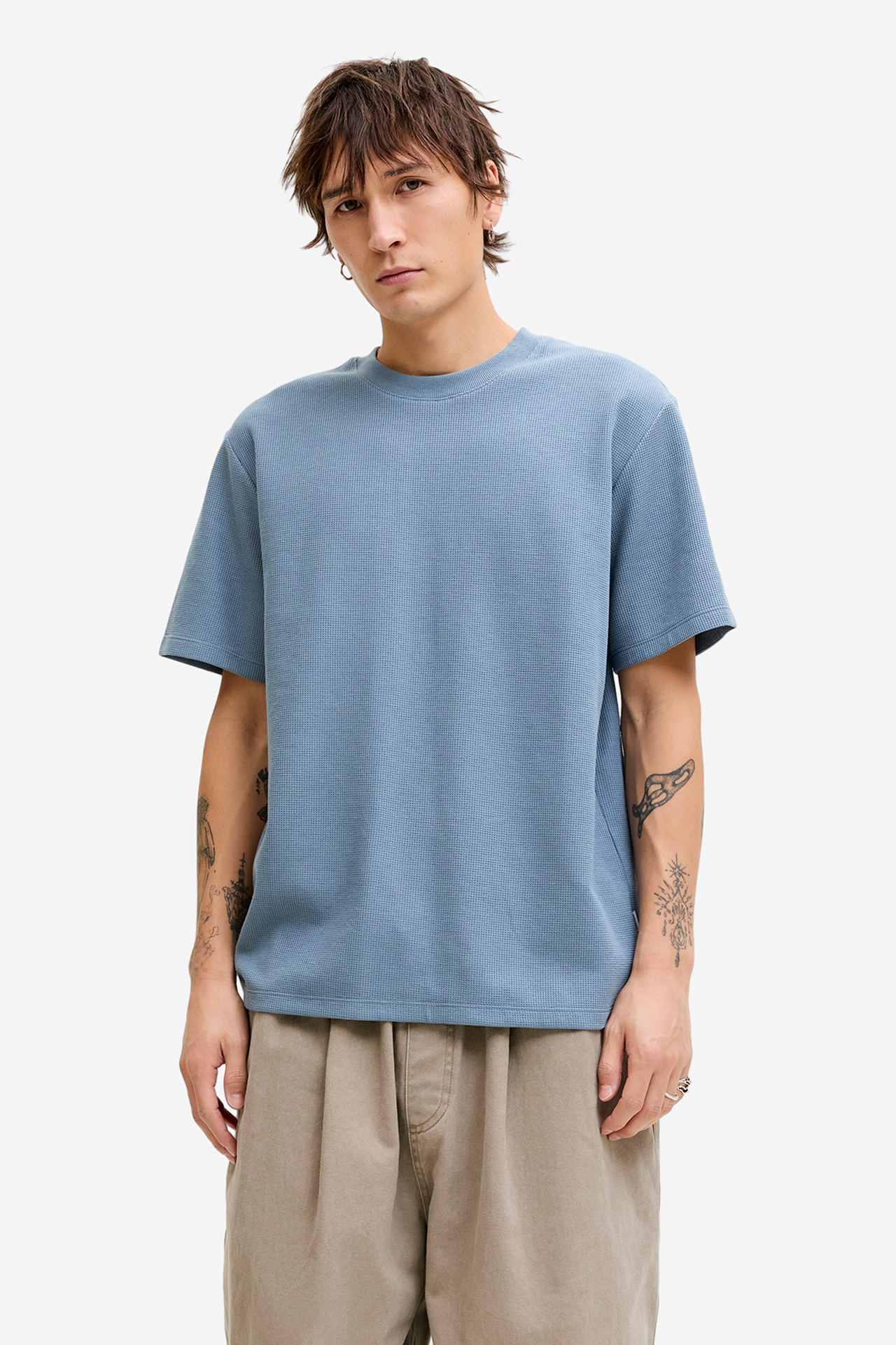 T-shirt JACK&JONES 12278952-Blue Mirage Niebieski