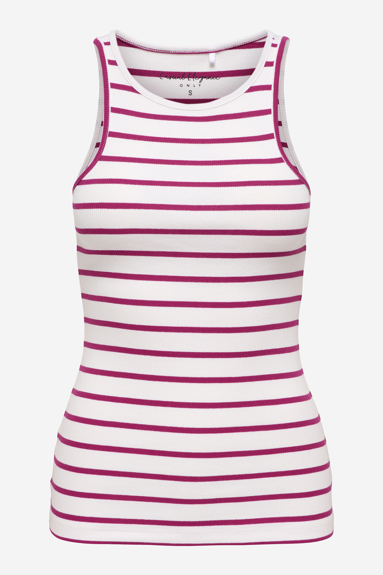 T-shirt ONLY 15372175-Cloud-Dancer-Sangria Biały
