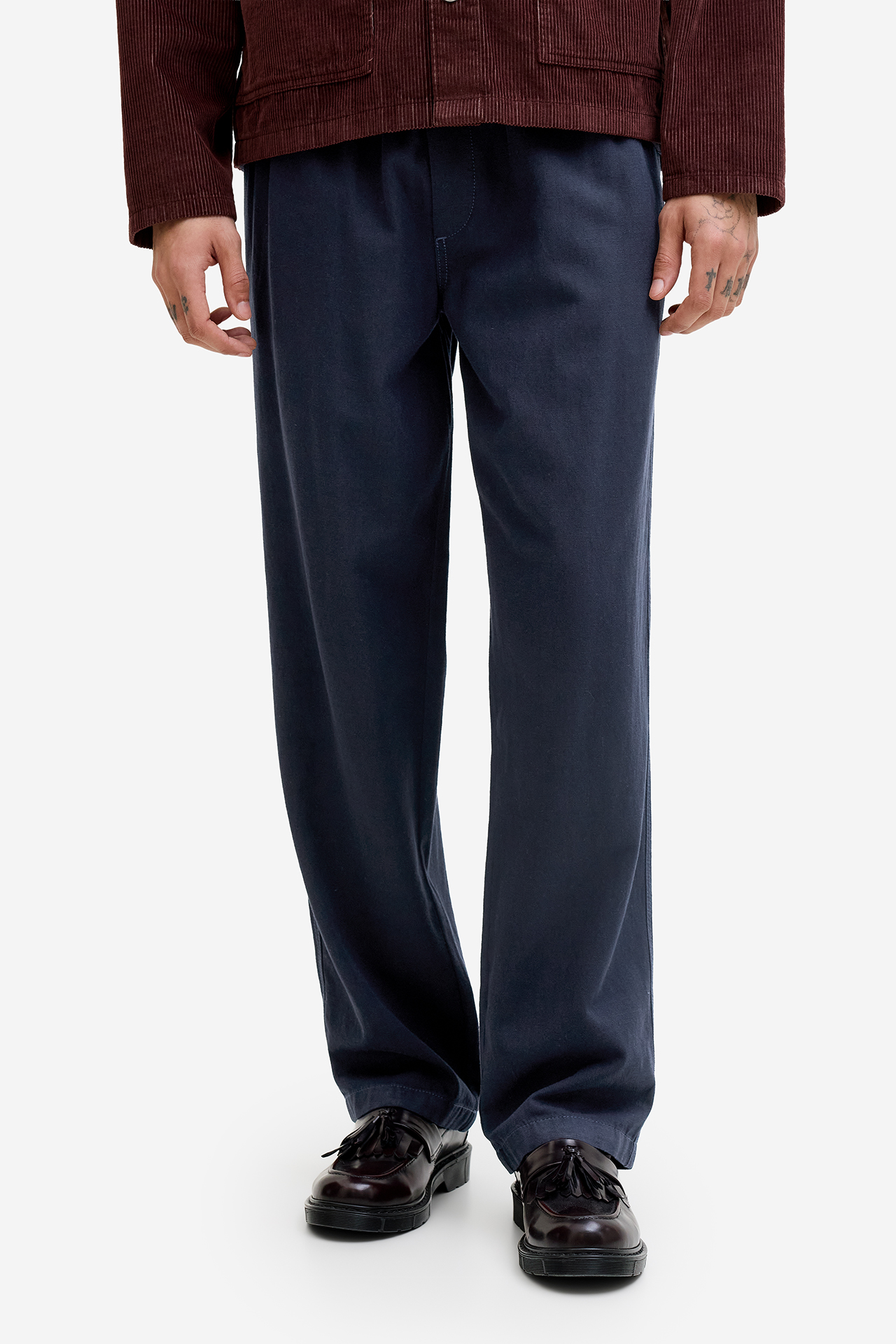 Spodnie JACK&JONES 12293116-Navy Blazer Granatowy