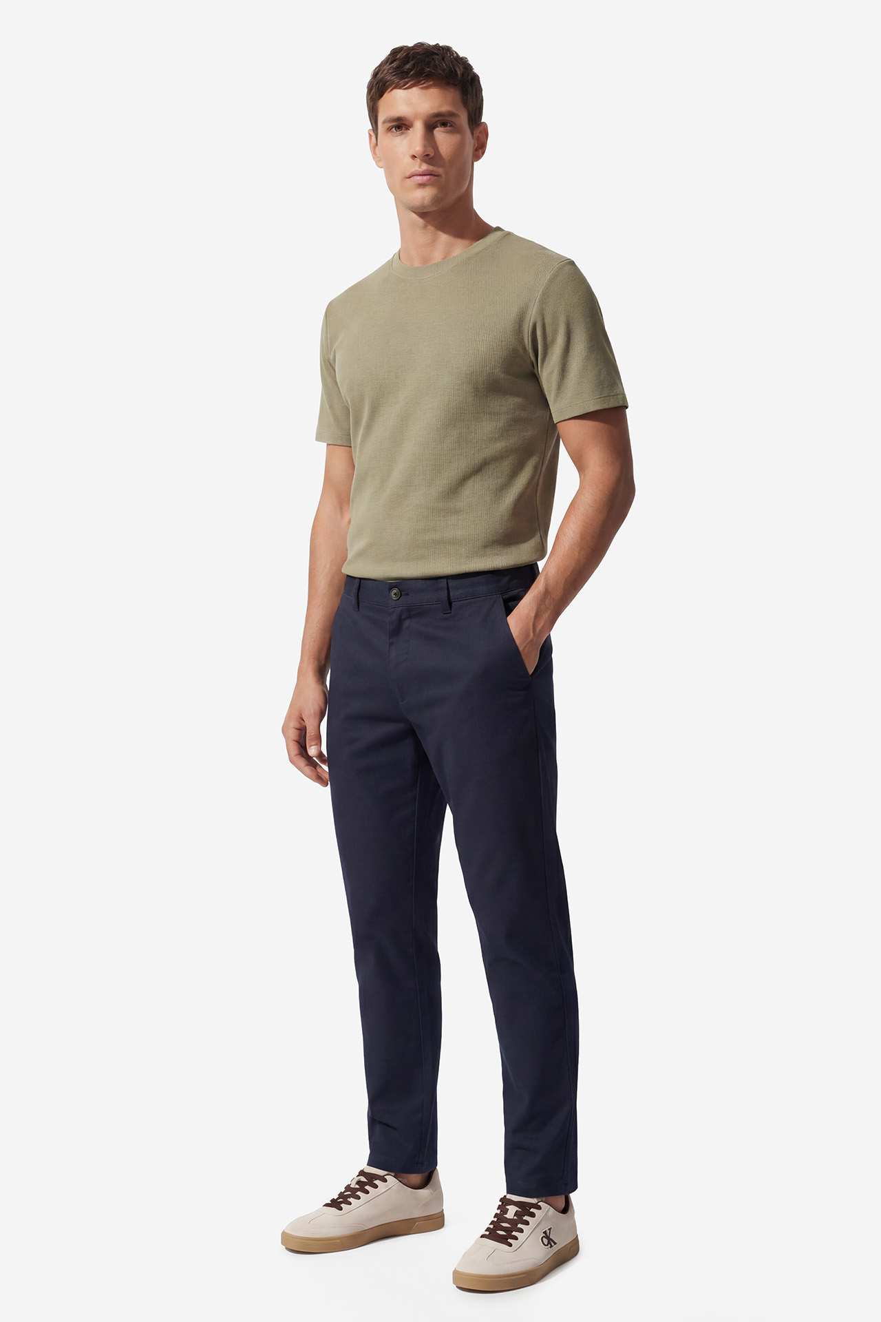 T-shirt JACK&JONES 12290894-Seagrass Zielony