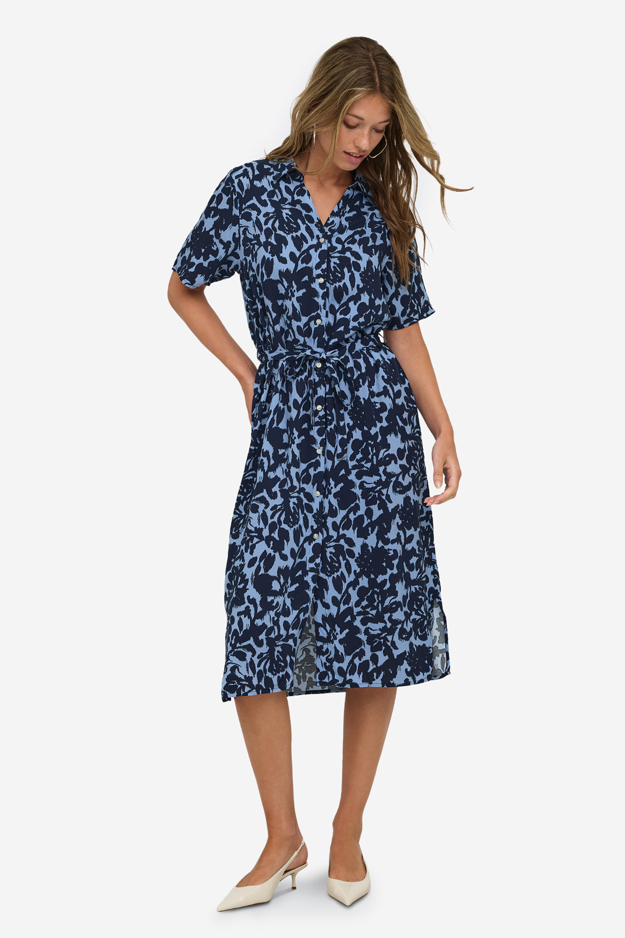 Sukienka ONLY 15357241-Blue Granatowy
