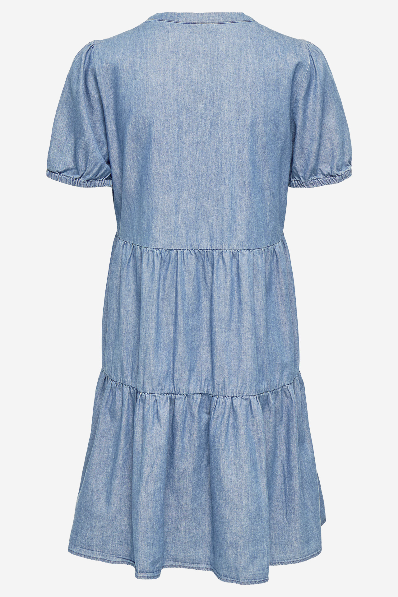Sukienka ONLY 15370340-Light-Blue-Denim Niebieski
