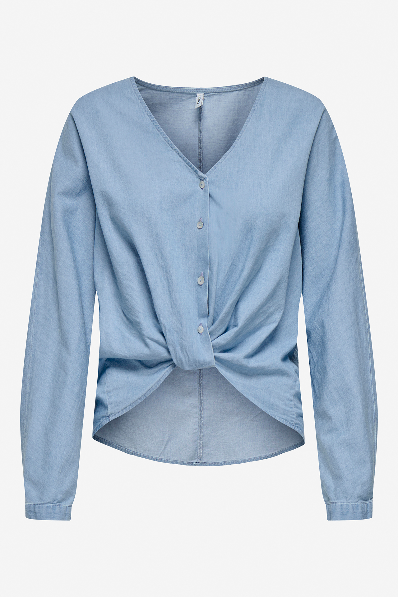 Koszula ONLY 15370336-Light-Blue-Denim Niebieski