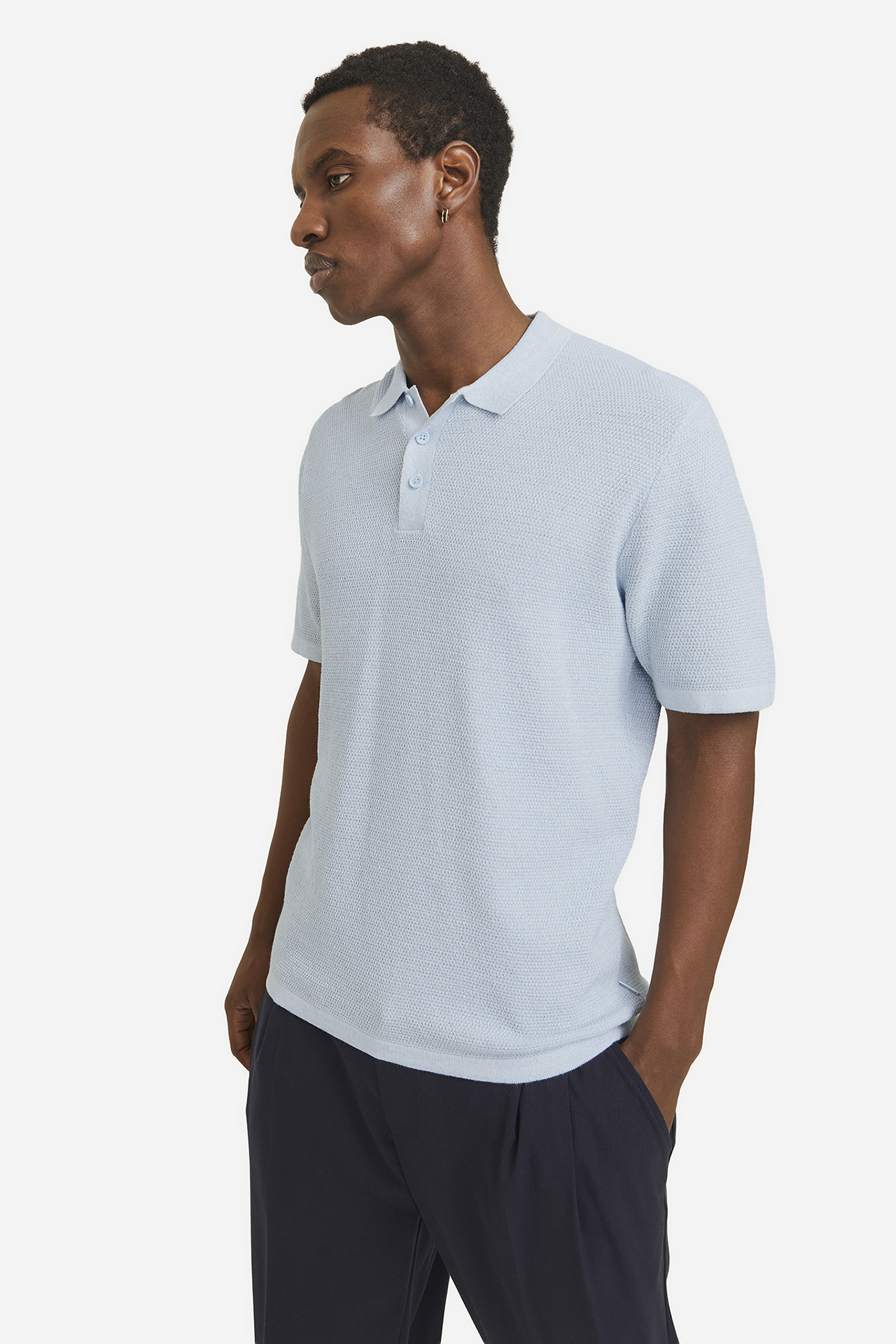 T-shirt JACK&JONES 12268281-Chambray Blue Niebieski jasny