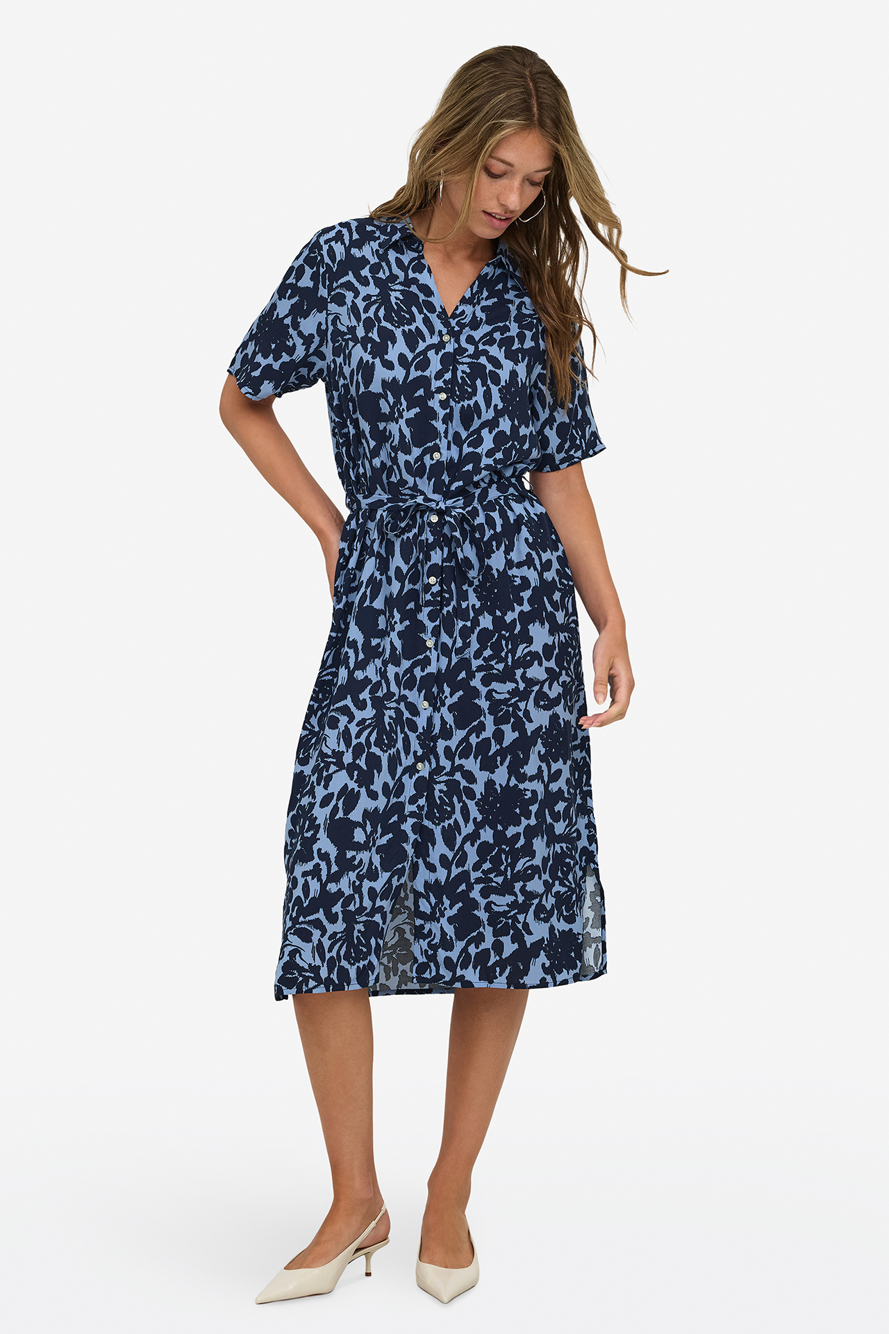 Sukienka ONLY 15357241-Blue Granatowy