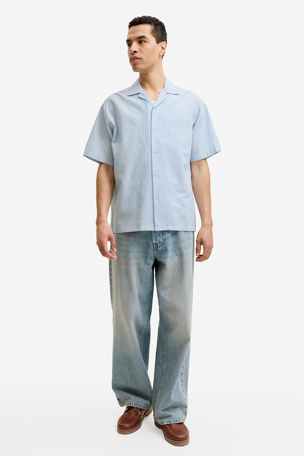 Koszula JACK&JONES 12288594-Celestial Blue Niebieski jasny