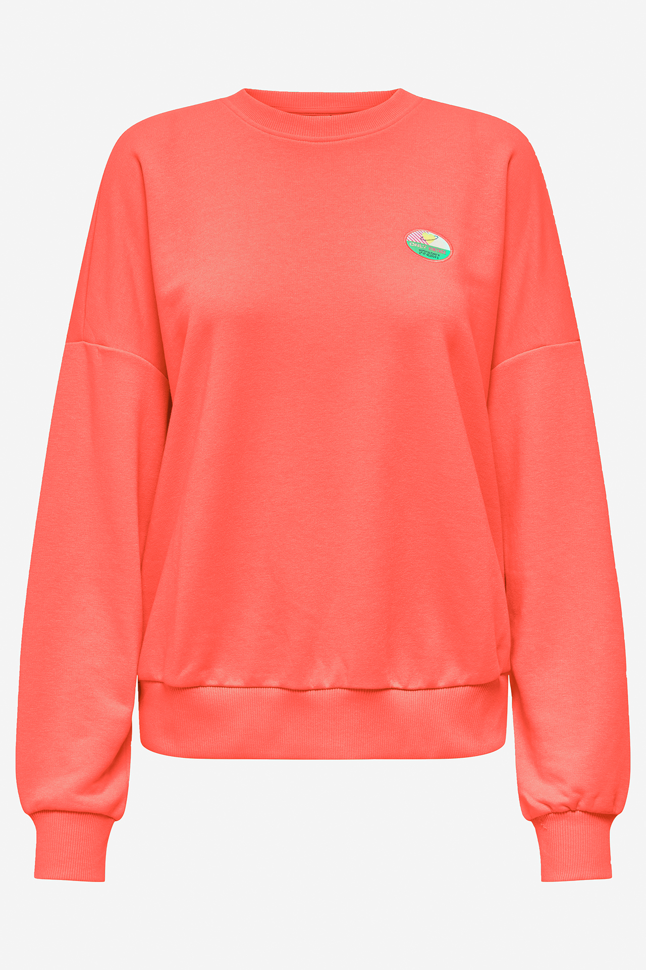 Bluza ONLY 15372414-Fiery-Coral Pomarańczowy