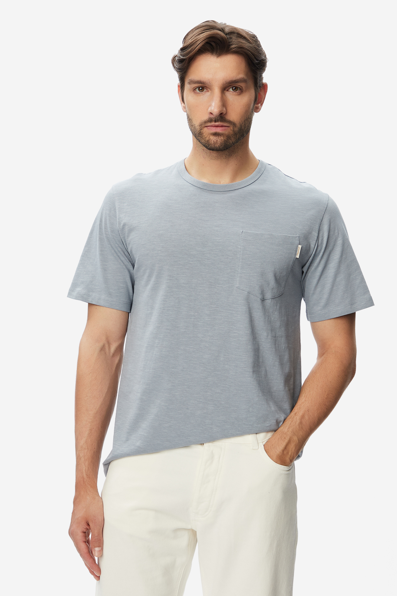 T-shirt JACK&JONES 12295066-Tradewinds Niebieski