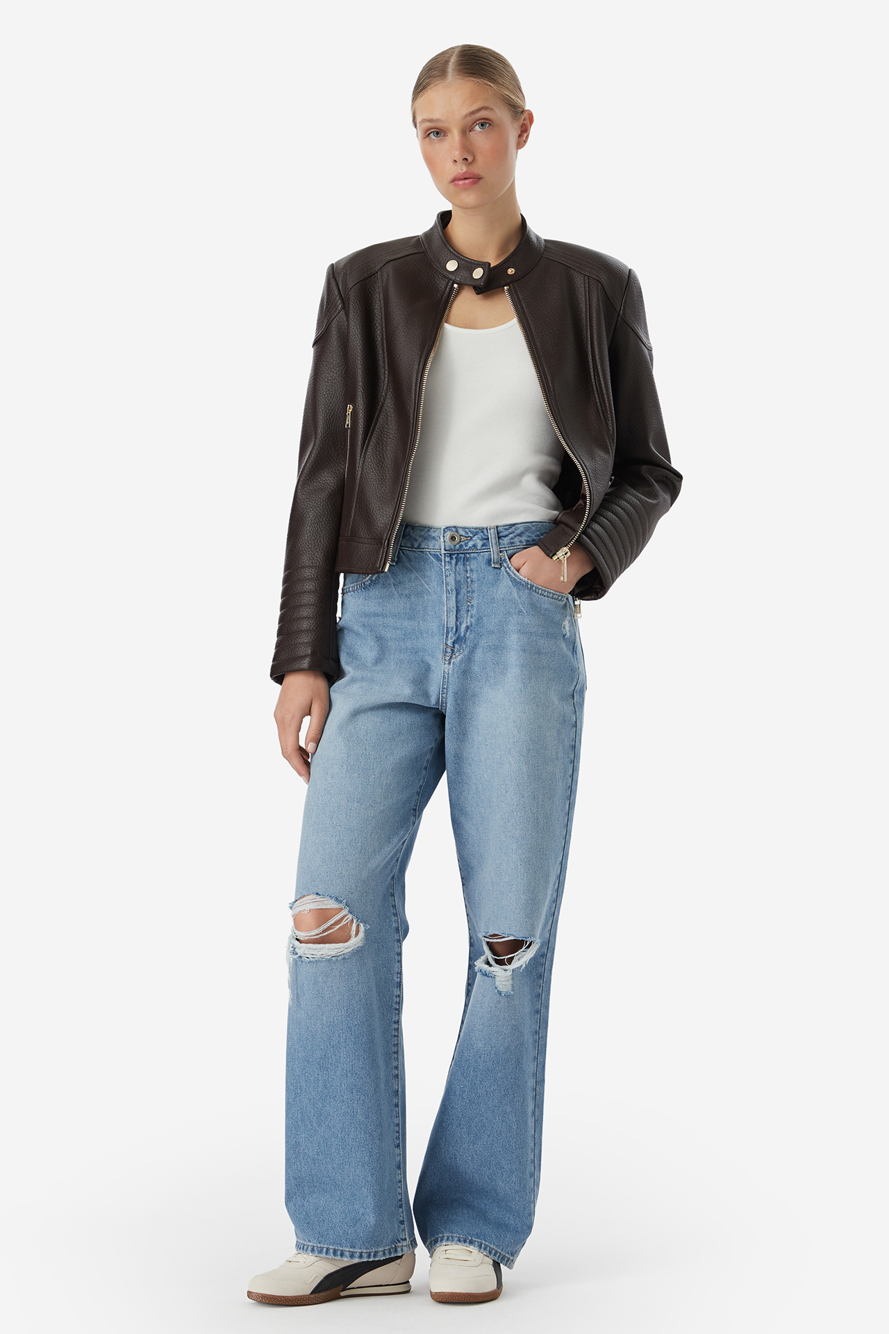 Spodnie jeansowe CROSS JEANS C 5742-005 Niebieski