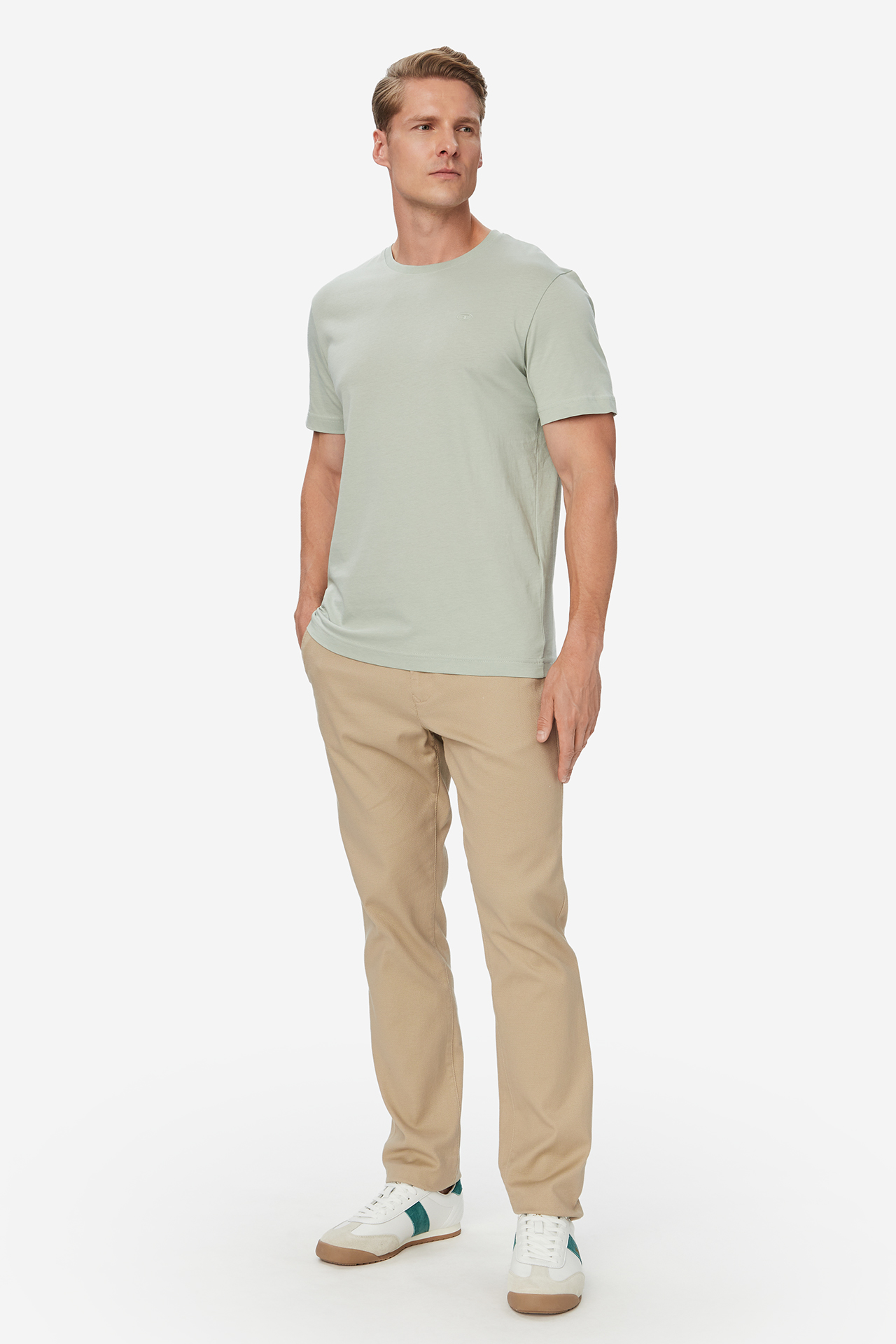 T-shirt TOM TAILOR 1050139-12792 Zielony jasny