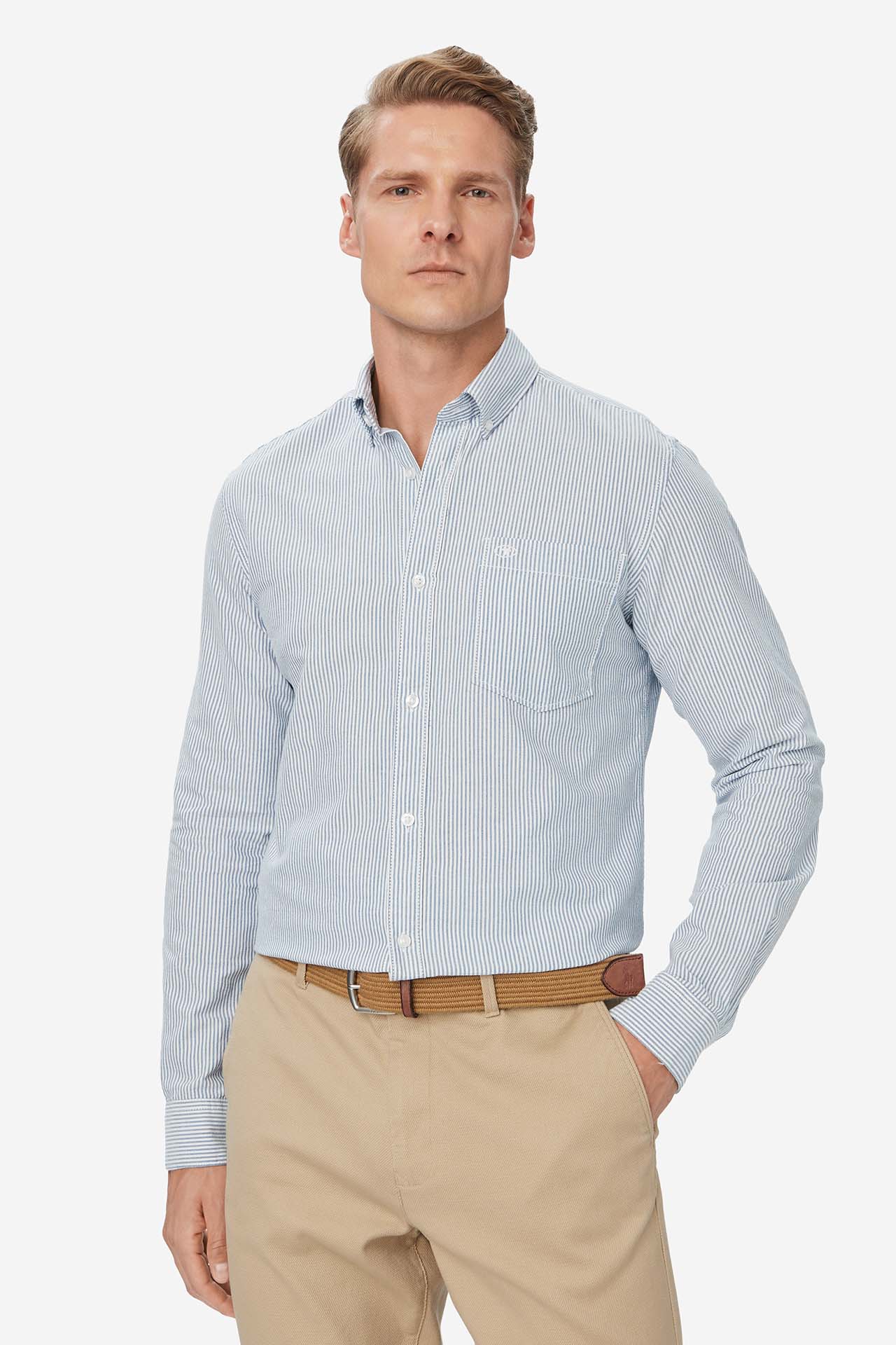 Koszula TOM TAILOR 1042640-40110 Niebieski jasny