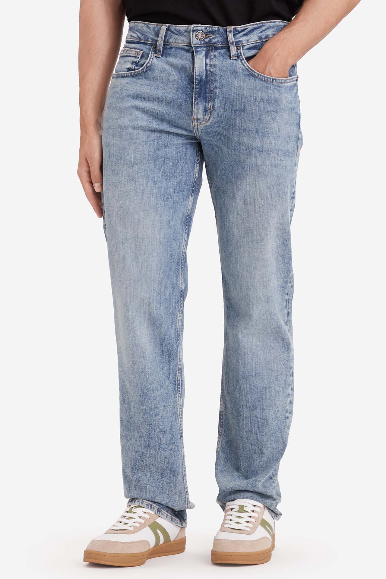 Spodnie GUESS JEANS M6YA1BD1246-GFDM Niebieski