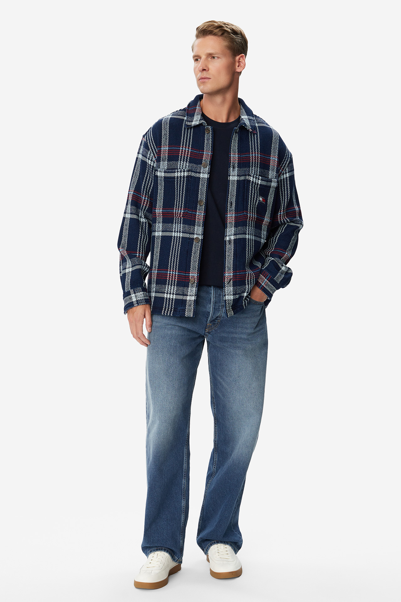 Spodnie jeansowe Tommy Jeans DM0DM233061A5 Niebieski