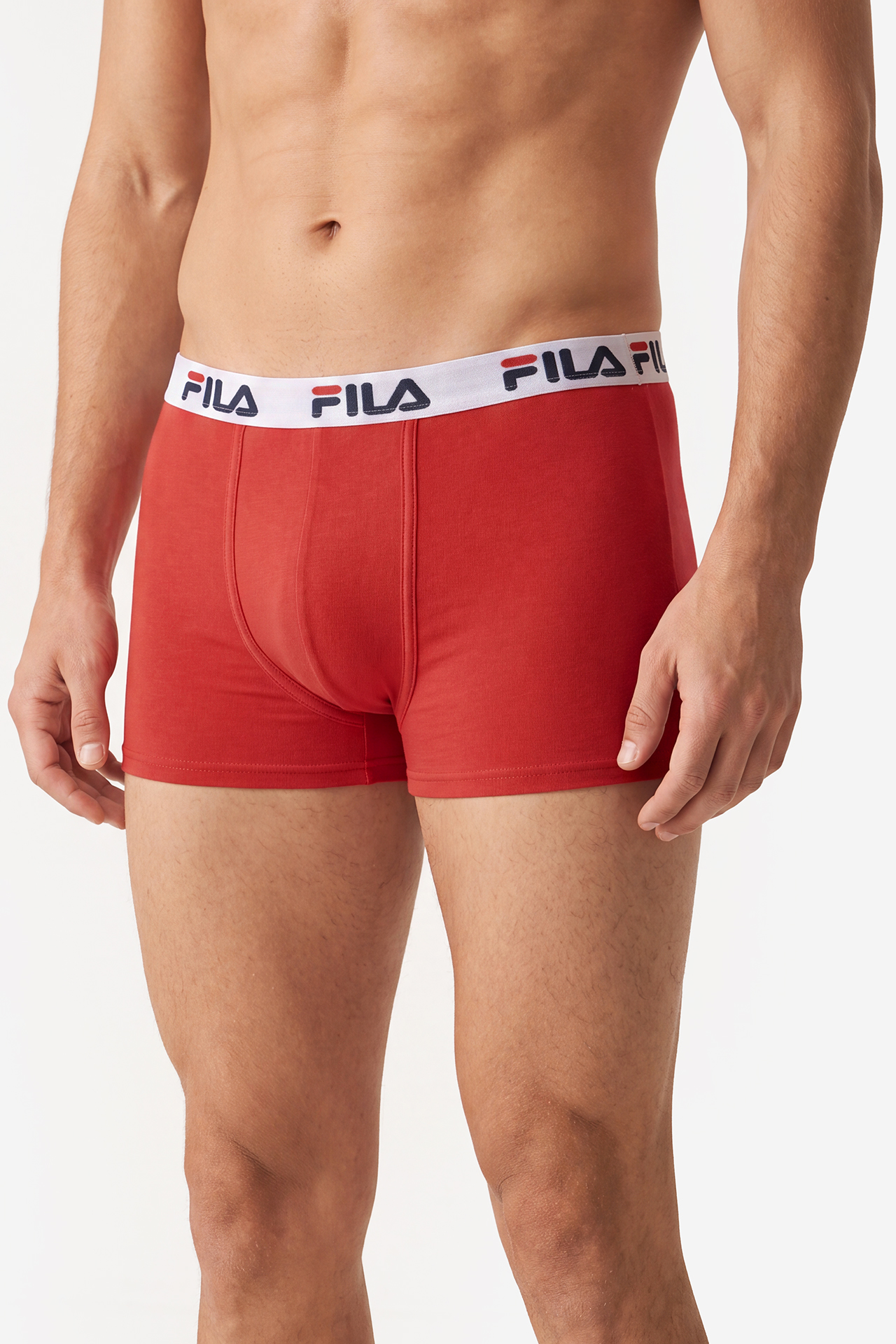 Majtki 2-pak FILA FU5016/2 Czerwony