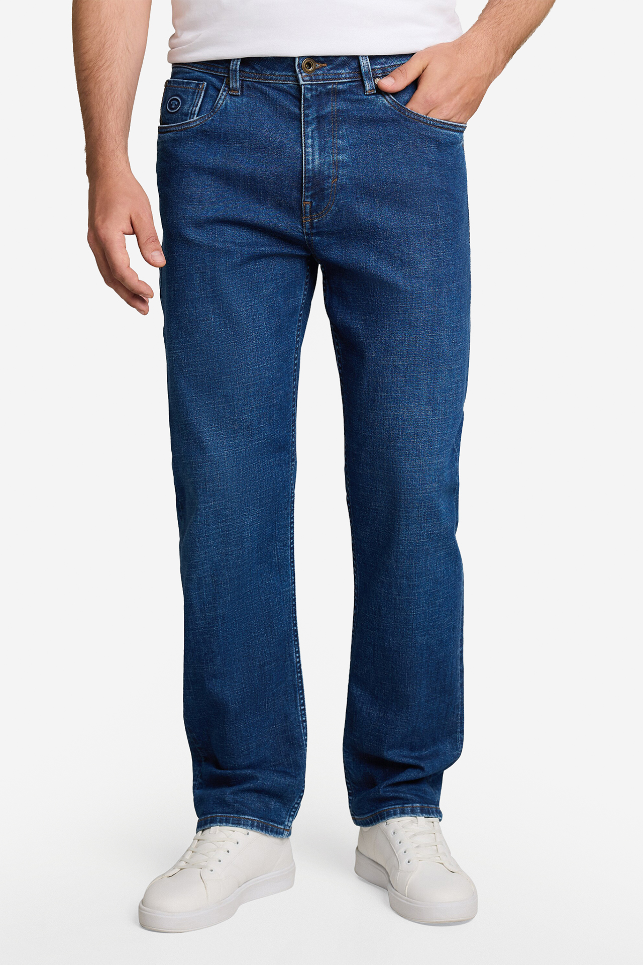Spodnie jeansowe TOM TAILOR 1053026-10153 Granatowy