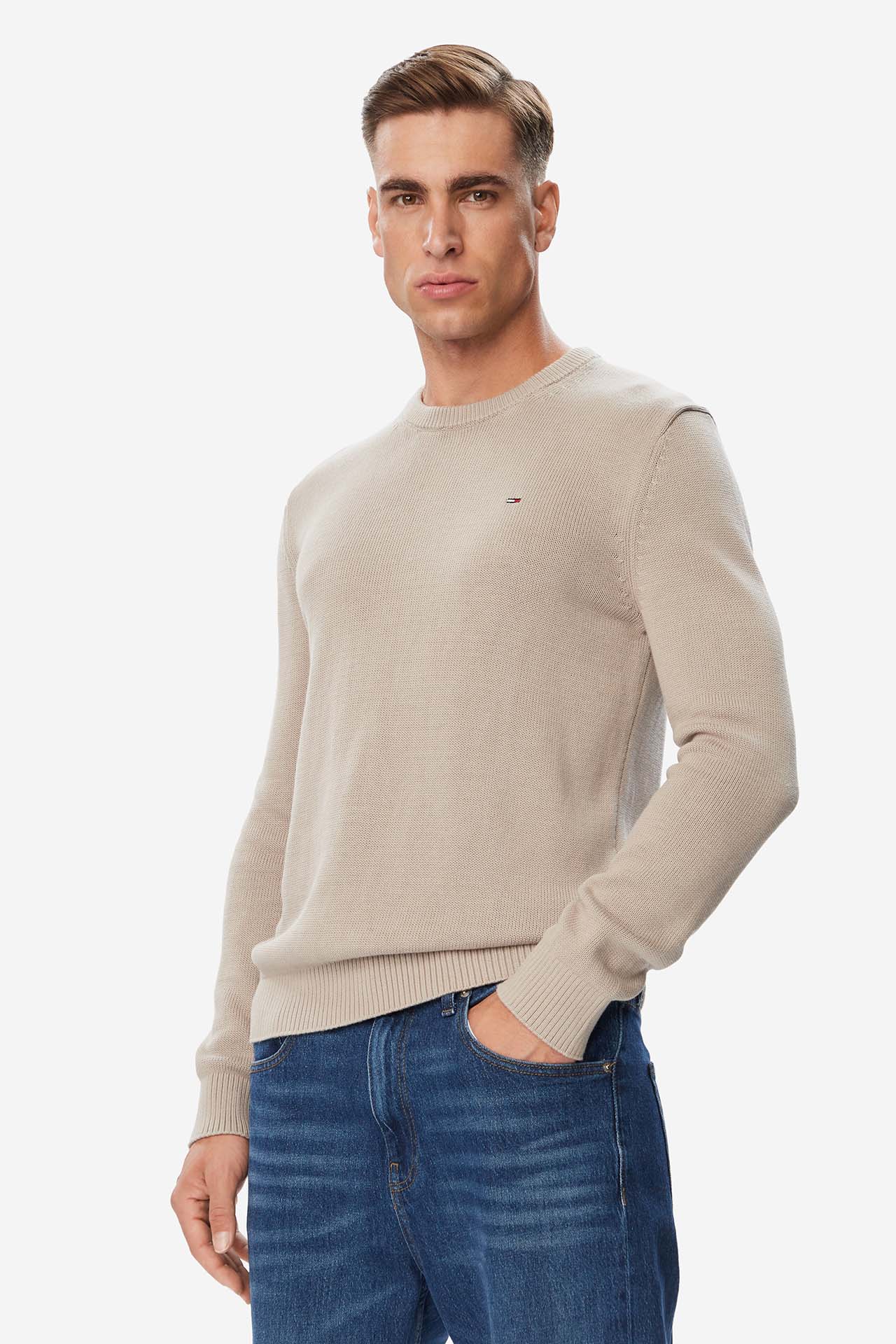 Sweter Tommy Jeans DM0DM21787PKE Szary