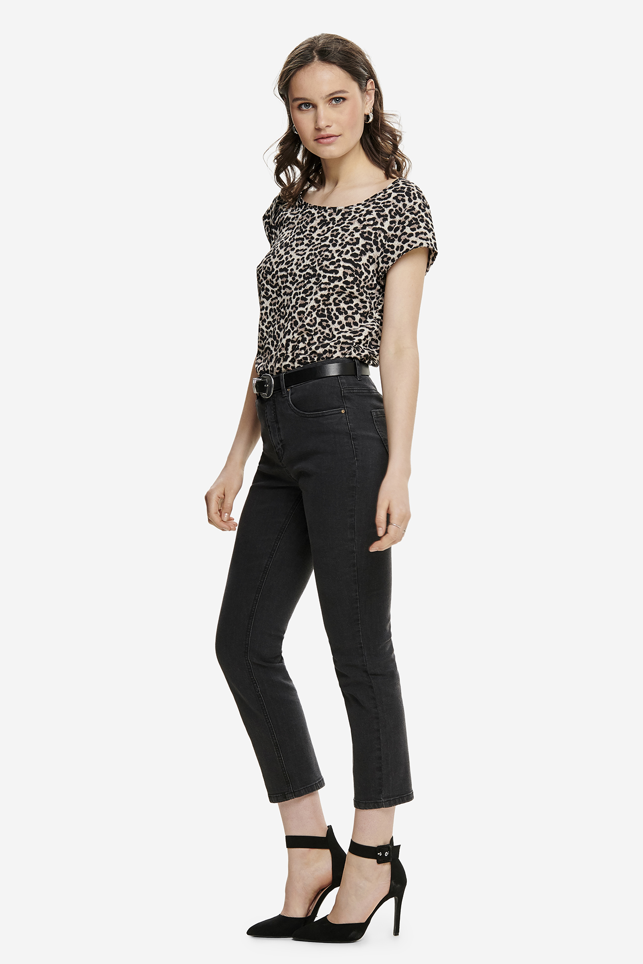 T-shirt ONLY 15161116-Pumice Stone Czarny