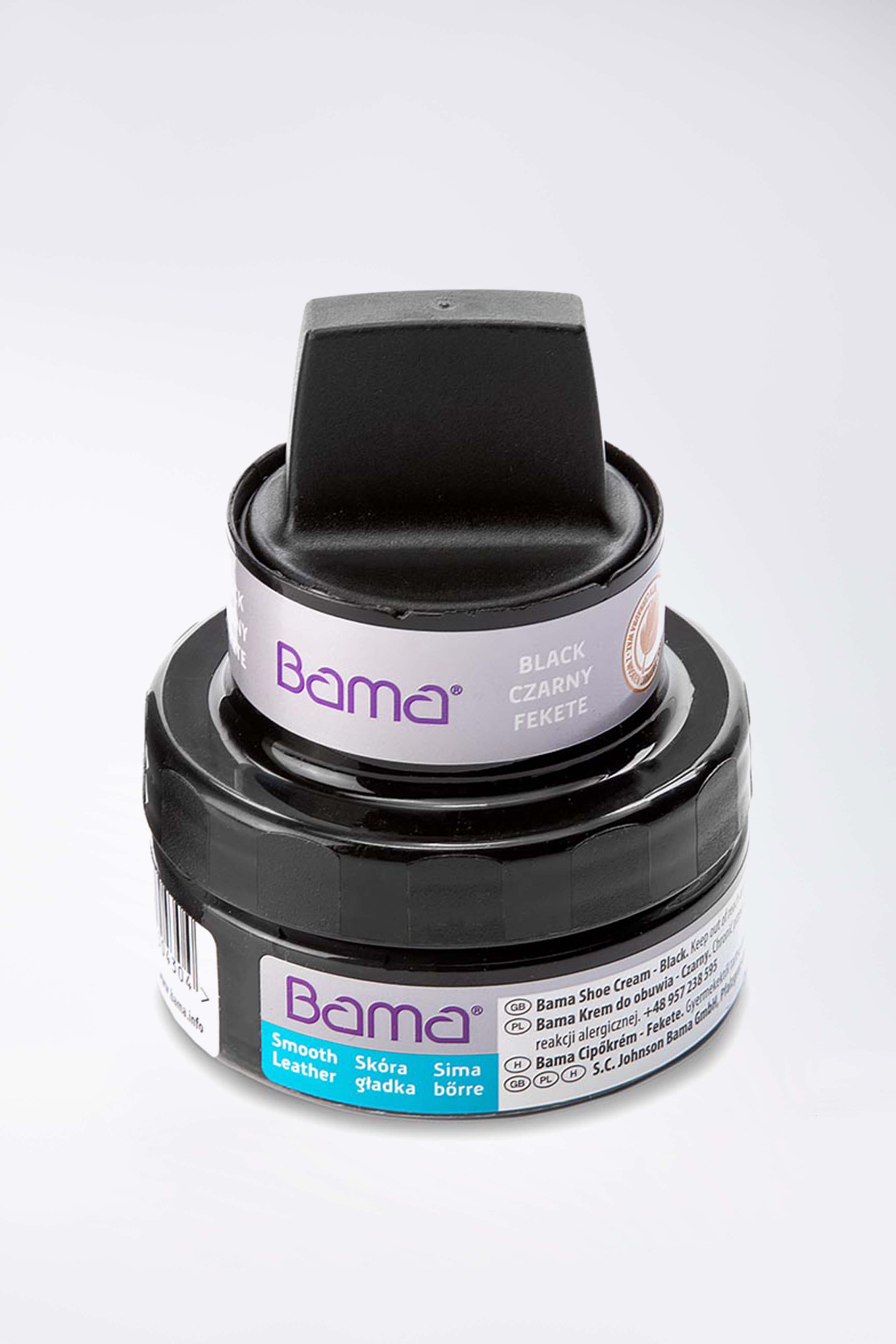 Kosmetyki do obuwia BAMA KREM 50ml CZARNY (G58) PL Czarny