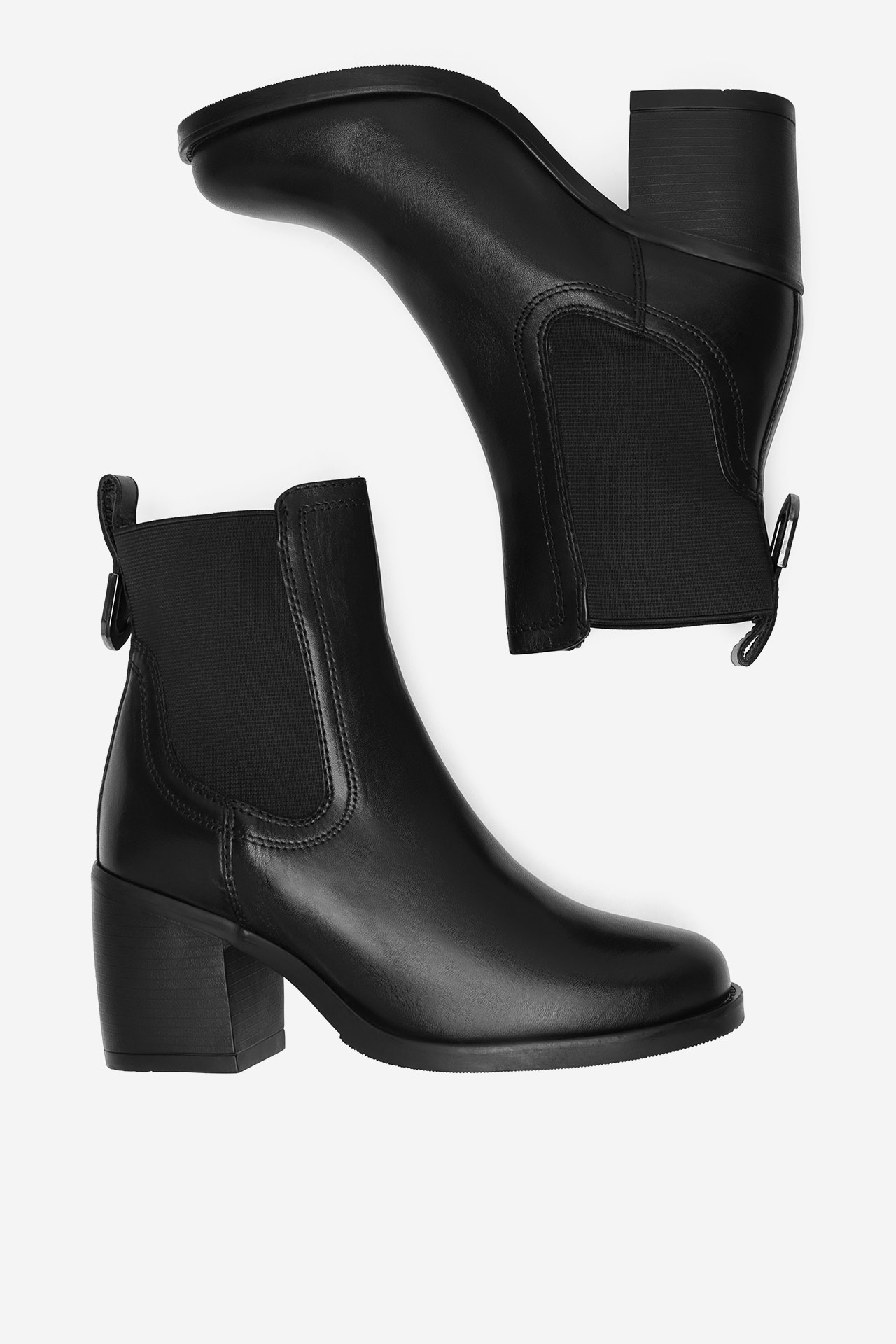 Kotníková obuv ČERNÁ