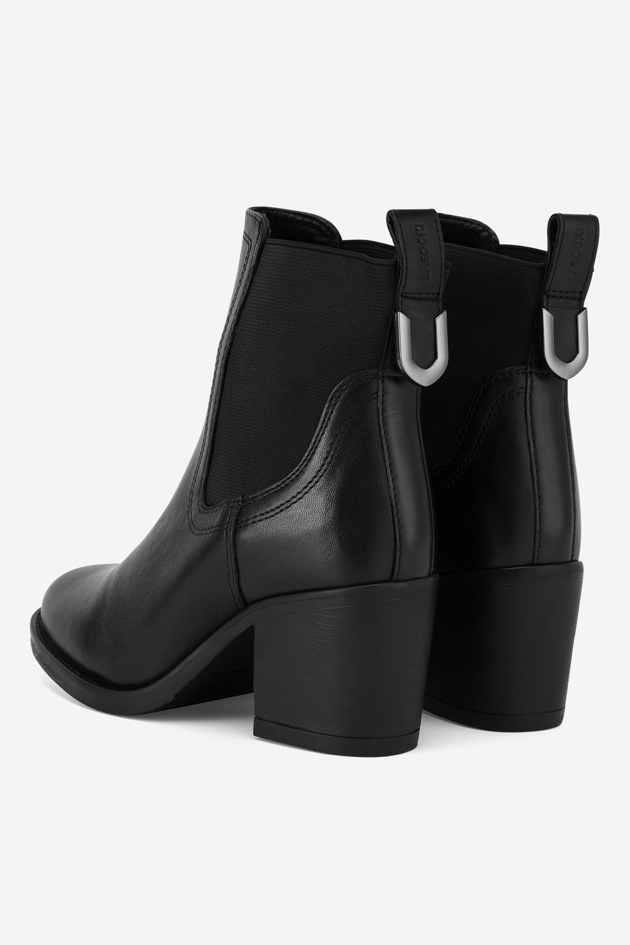 Kotníková obuv ČERNÁ