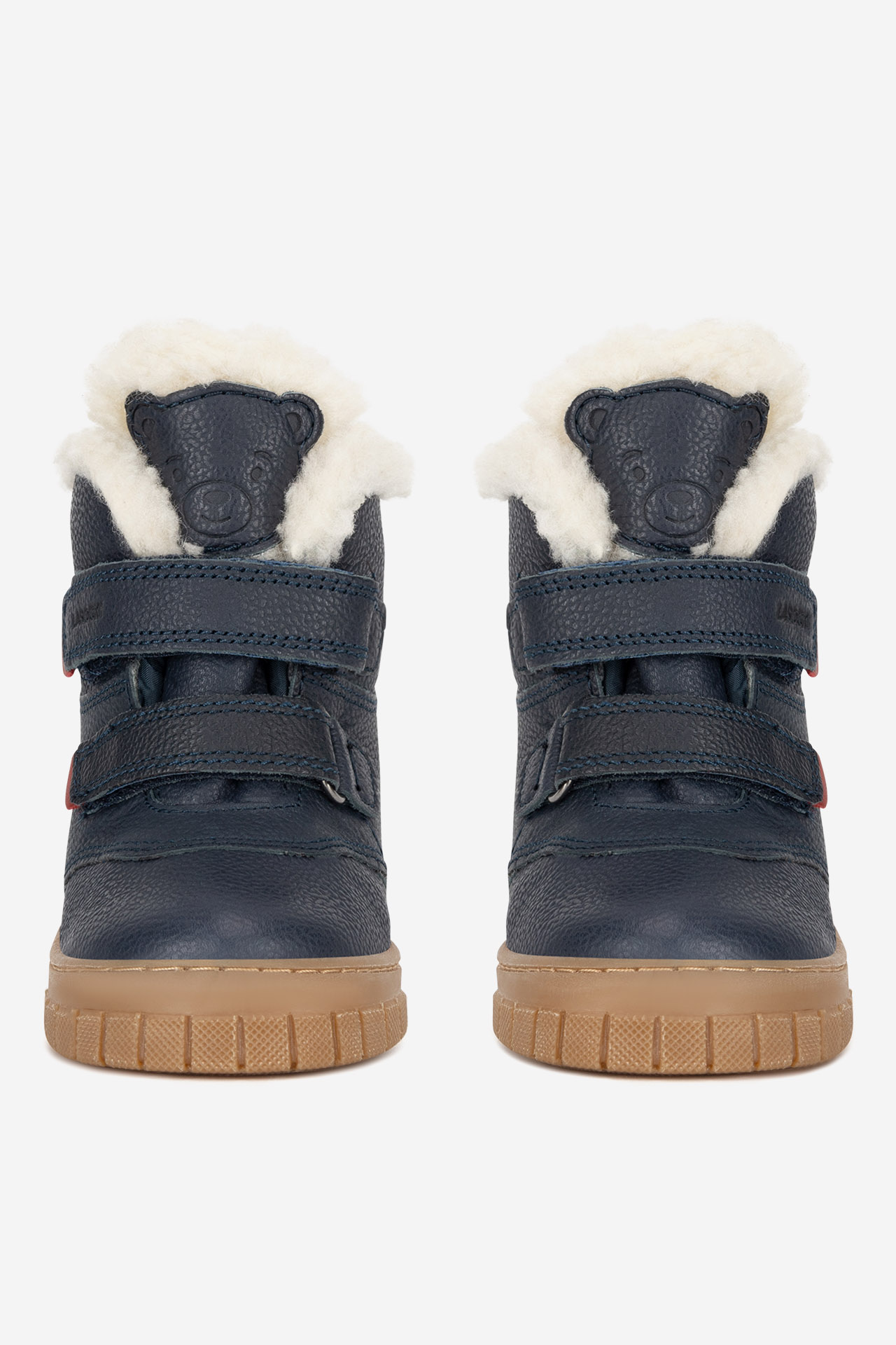 Šněrovací vyšší obuv TMAVĚ MODRÁ