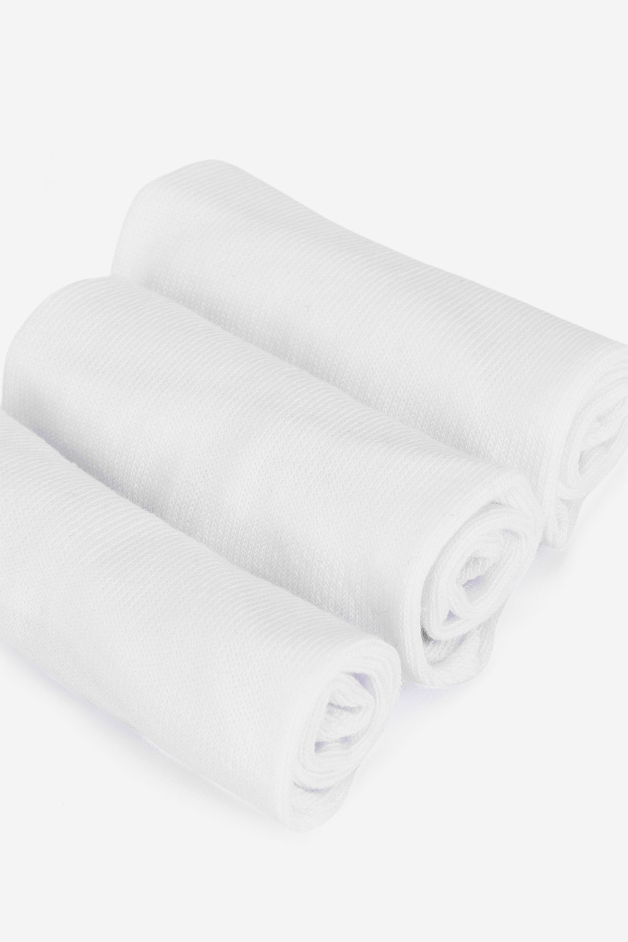 Ponožky 3-pack BÍLÁ