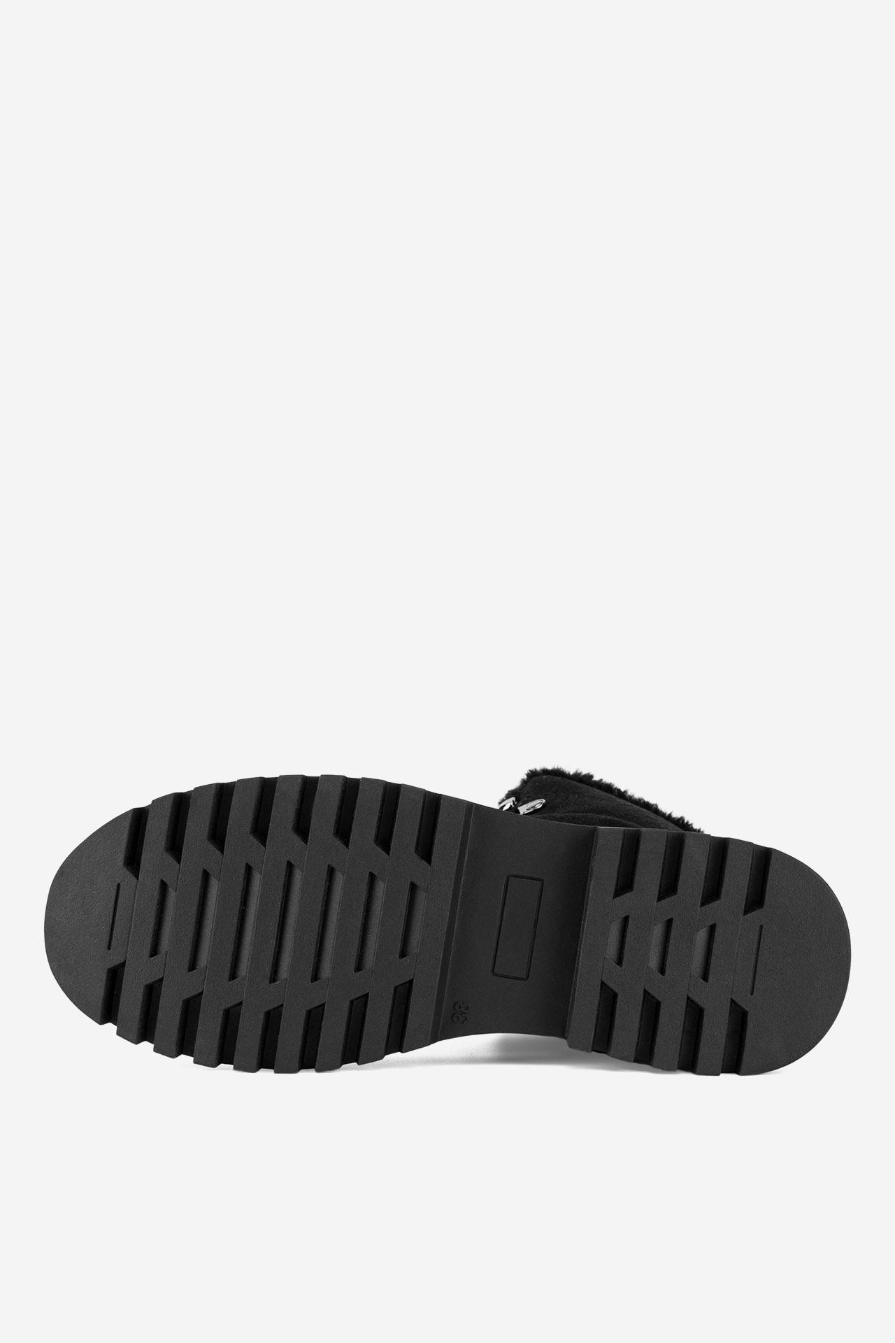 Šnurovacie topánky Čierna