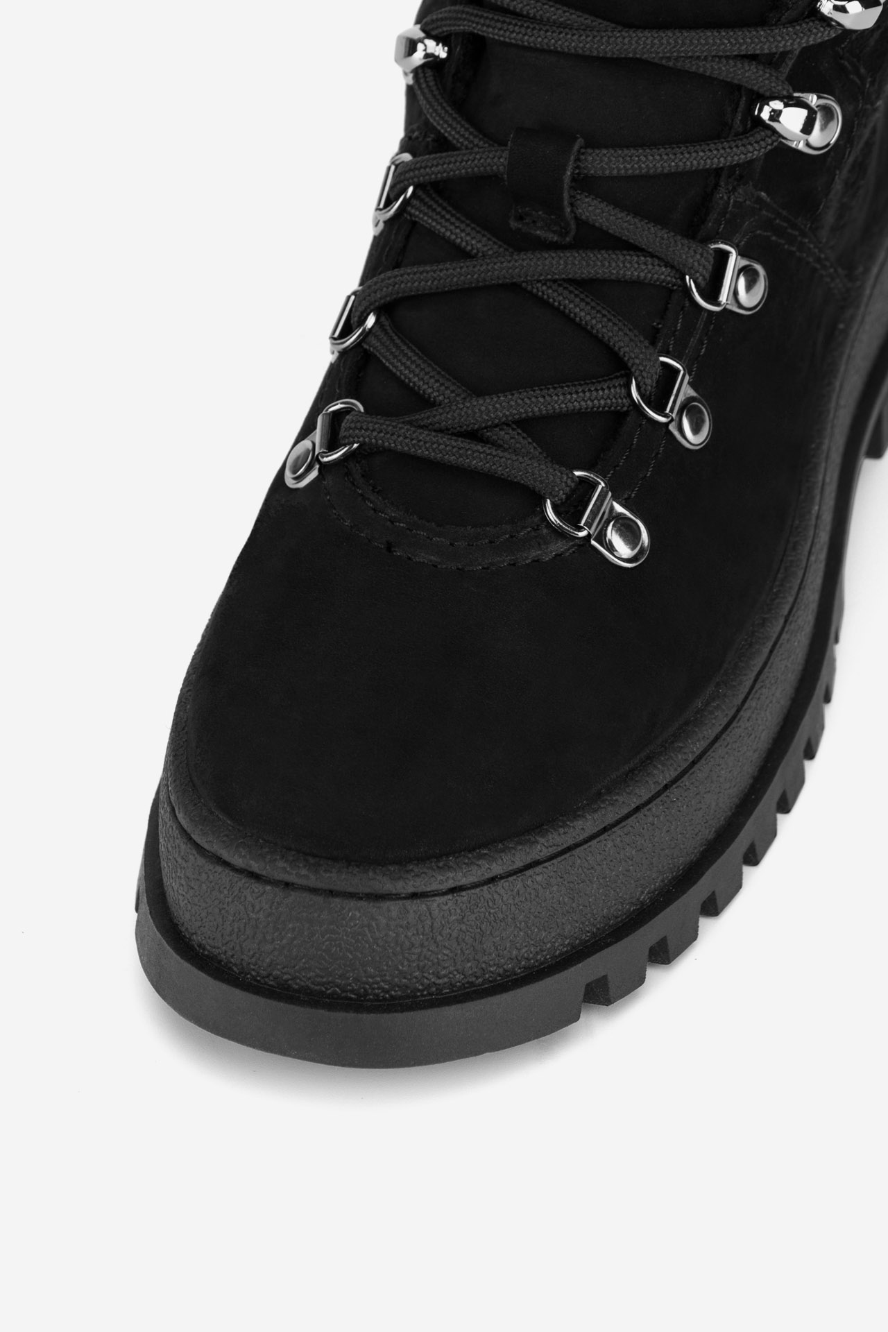 Šnurovacie topánky Čierna