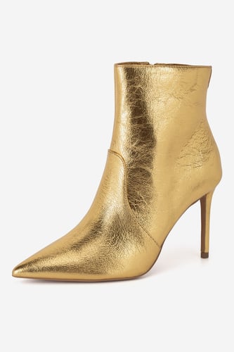 Kotníková obuv NINE WEST BYCCC05 Zlatá