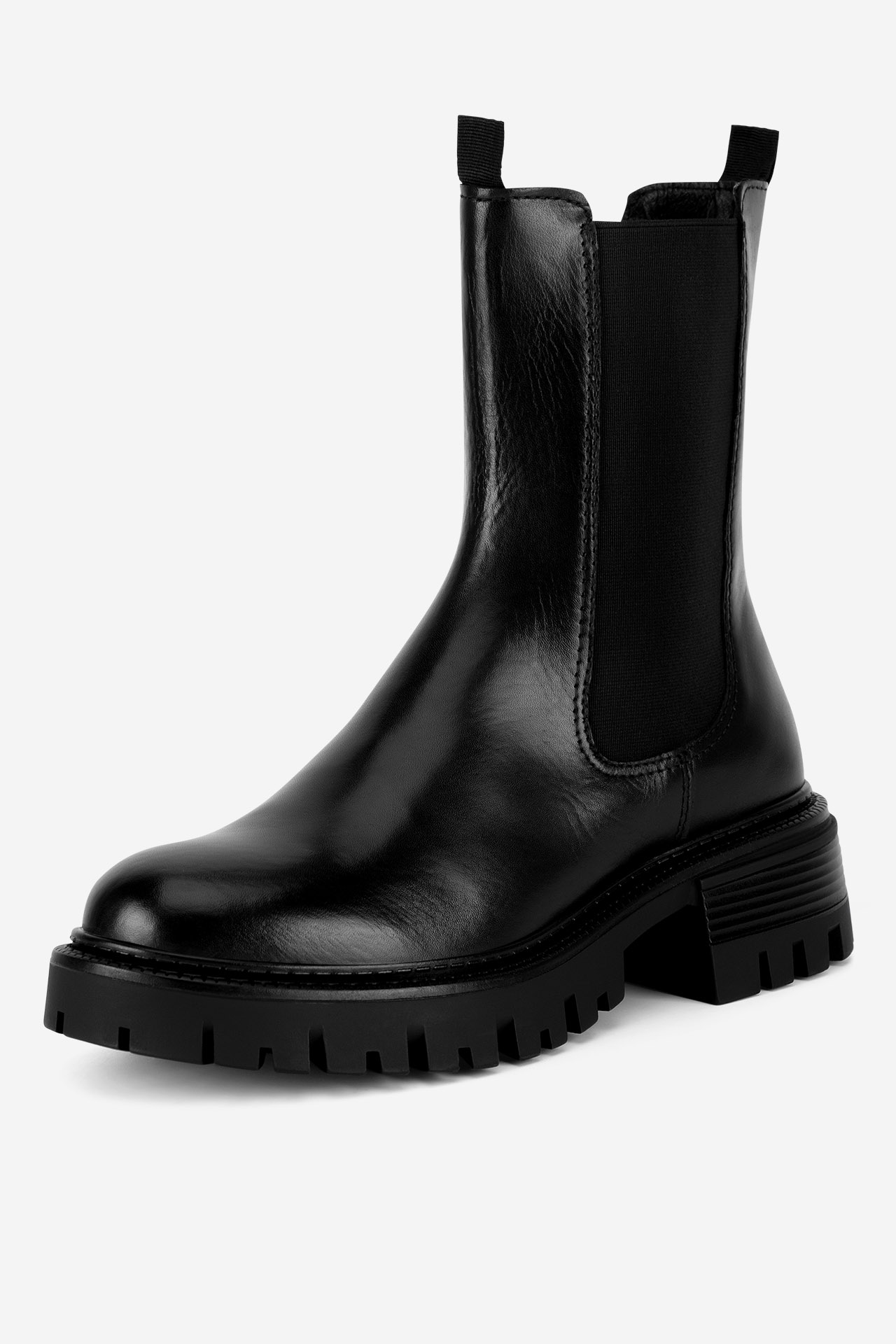 Kotníková obuv ČERNÁ