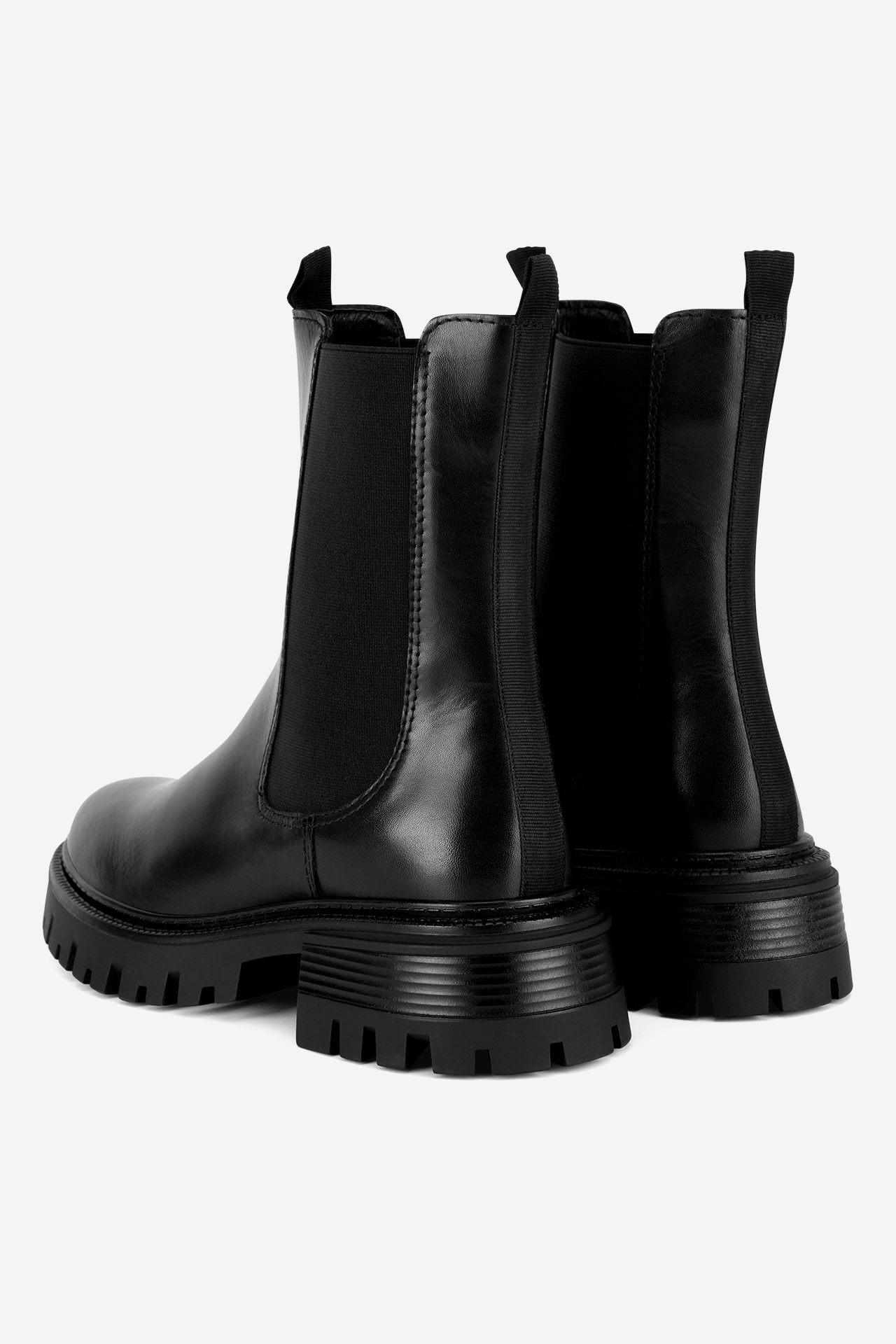 Kotníková obuv ČERNÁ