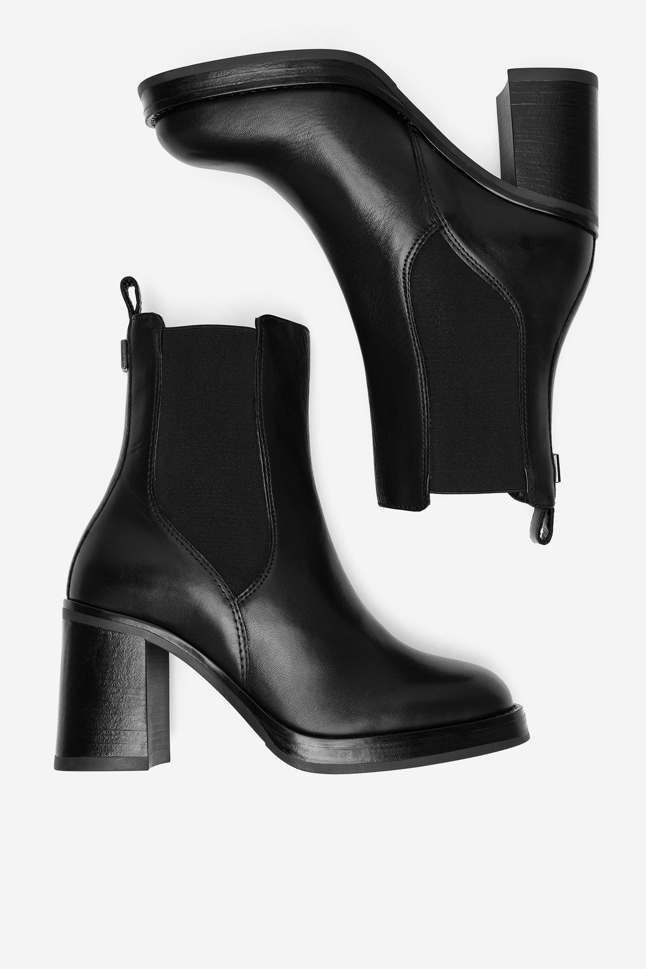 Kotníková obuv ČERNÁ