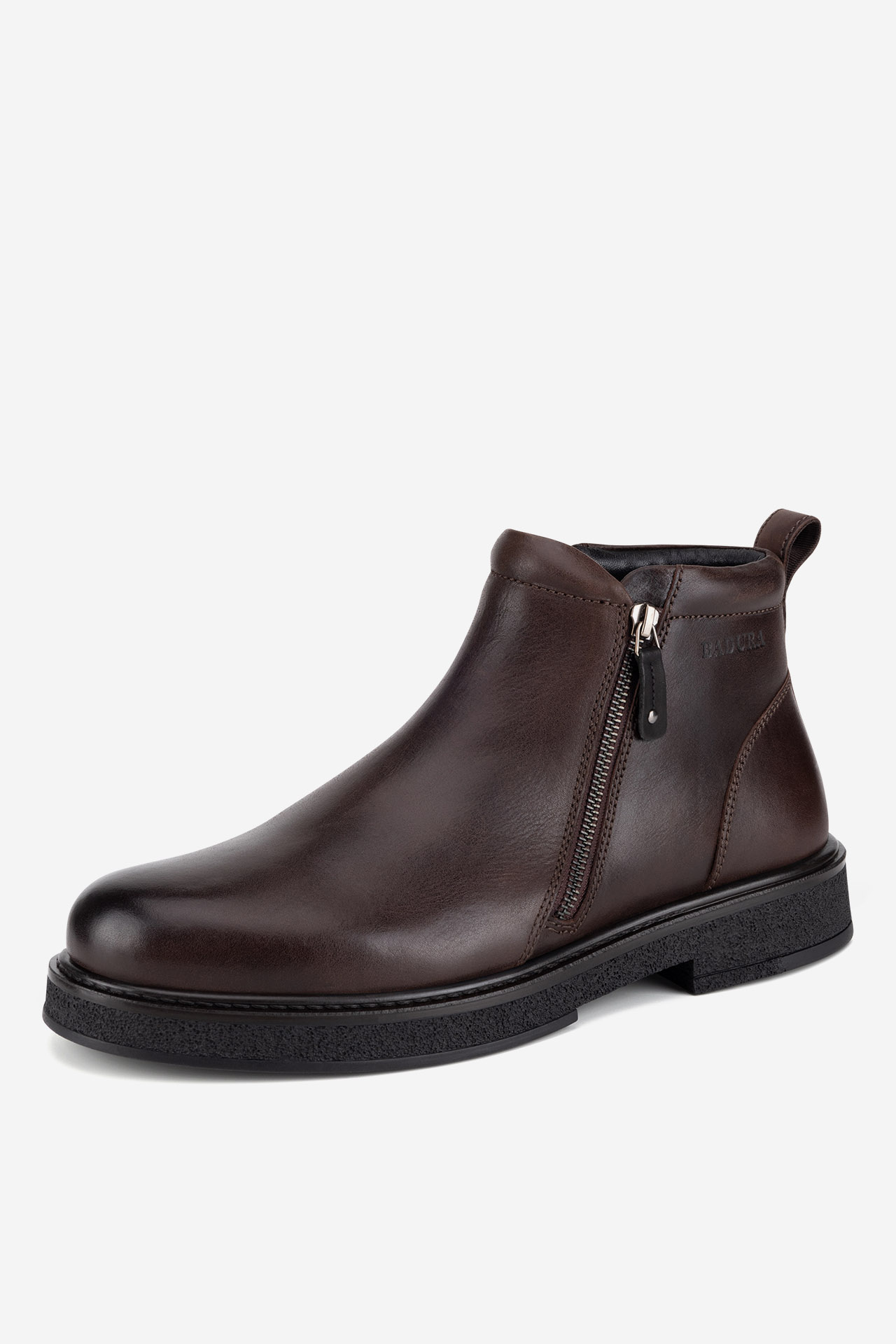 Kotníková obuv HNĚDÁ