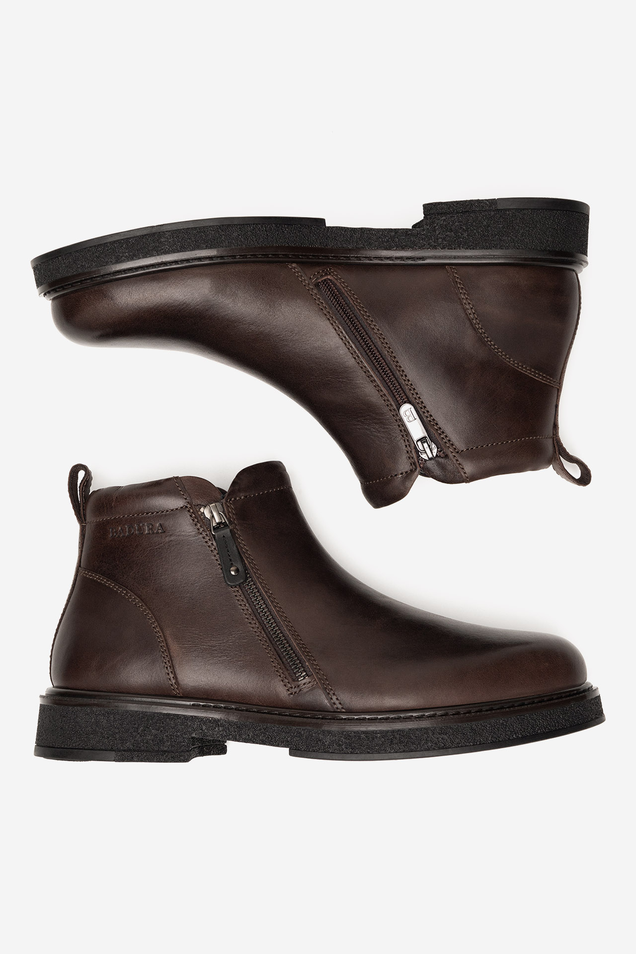 Kotníková obuv HNĚDÁ