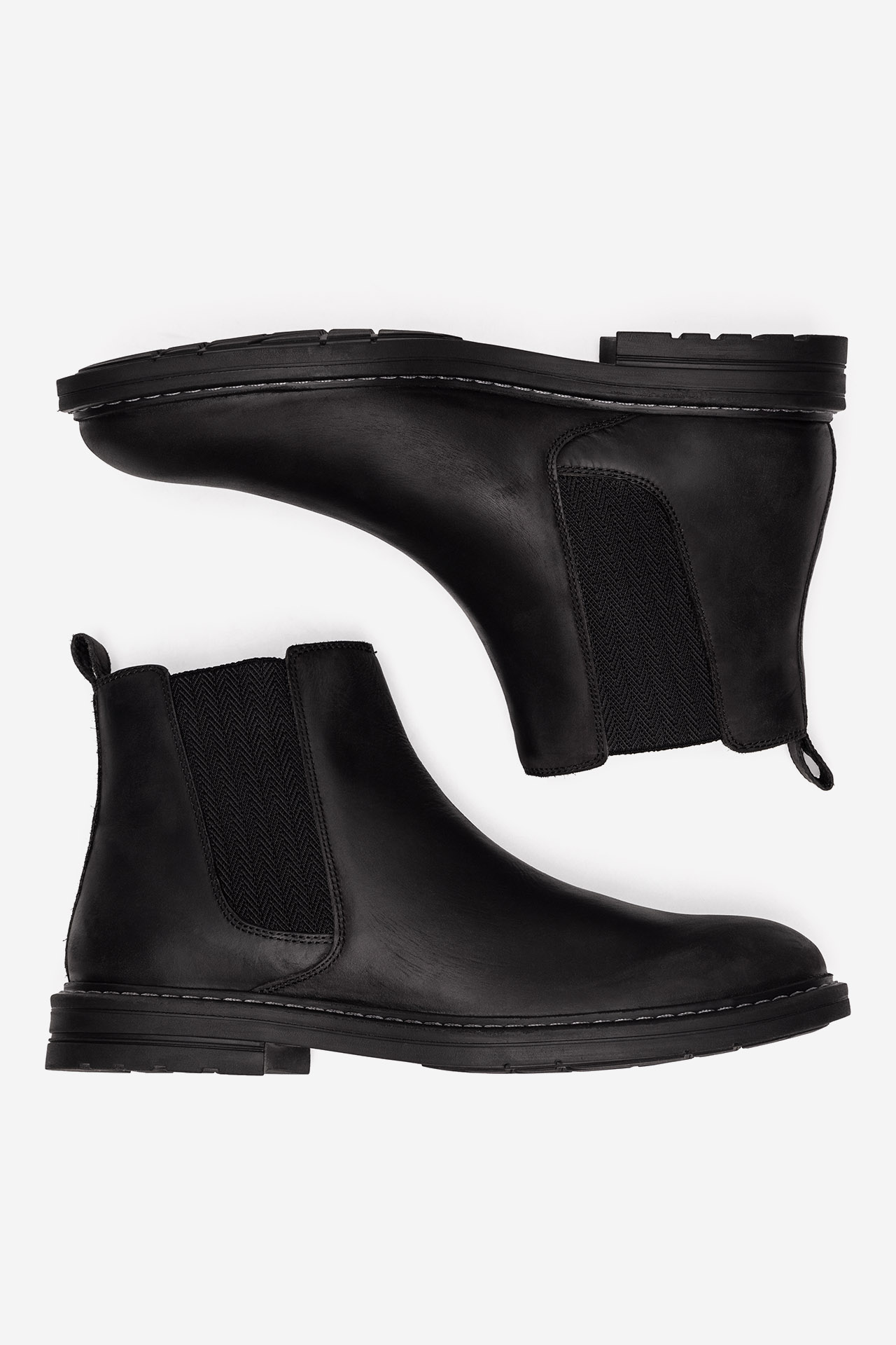 Kotníková obuv ČERNÁ